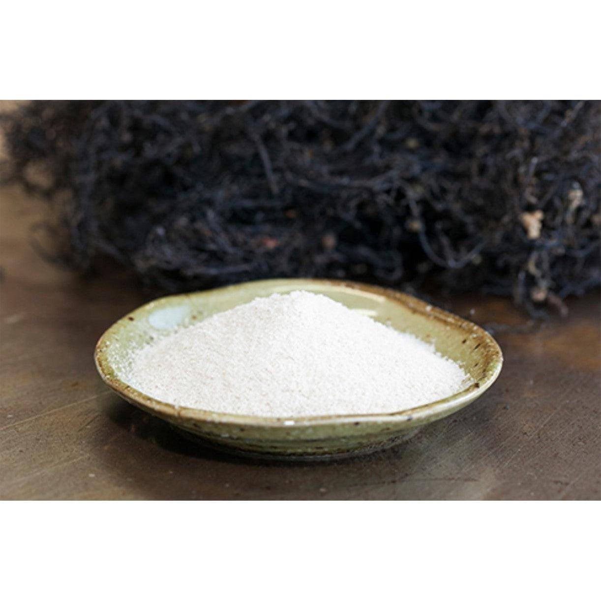 Premium Amabito no Moshio Japanese Seaweed Salt 100g - Authentic Natural Mineral-Rich Seasoning for Sushi, Grilled Fish & Gourmet Cooking