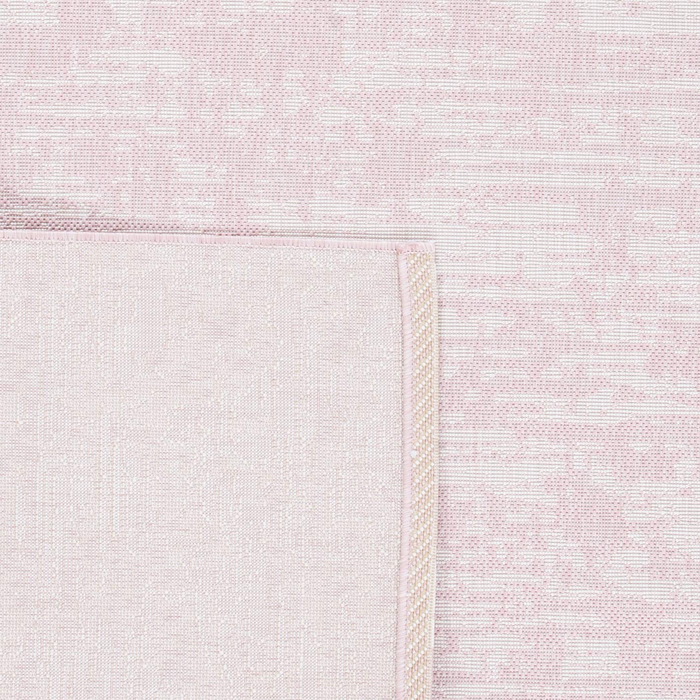SAFAVIEH Courtyard Collection 9' x 12' Pink & Ivory Indoor Outdoor Rug - Waterproof, Easy Clean, Non-Slip Backing for Patio, Backyard, Mudroom, Deck, Poolside (CY8452)