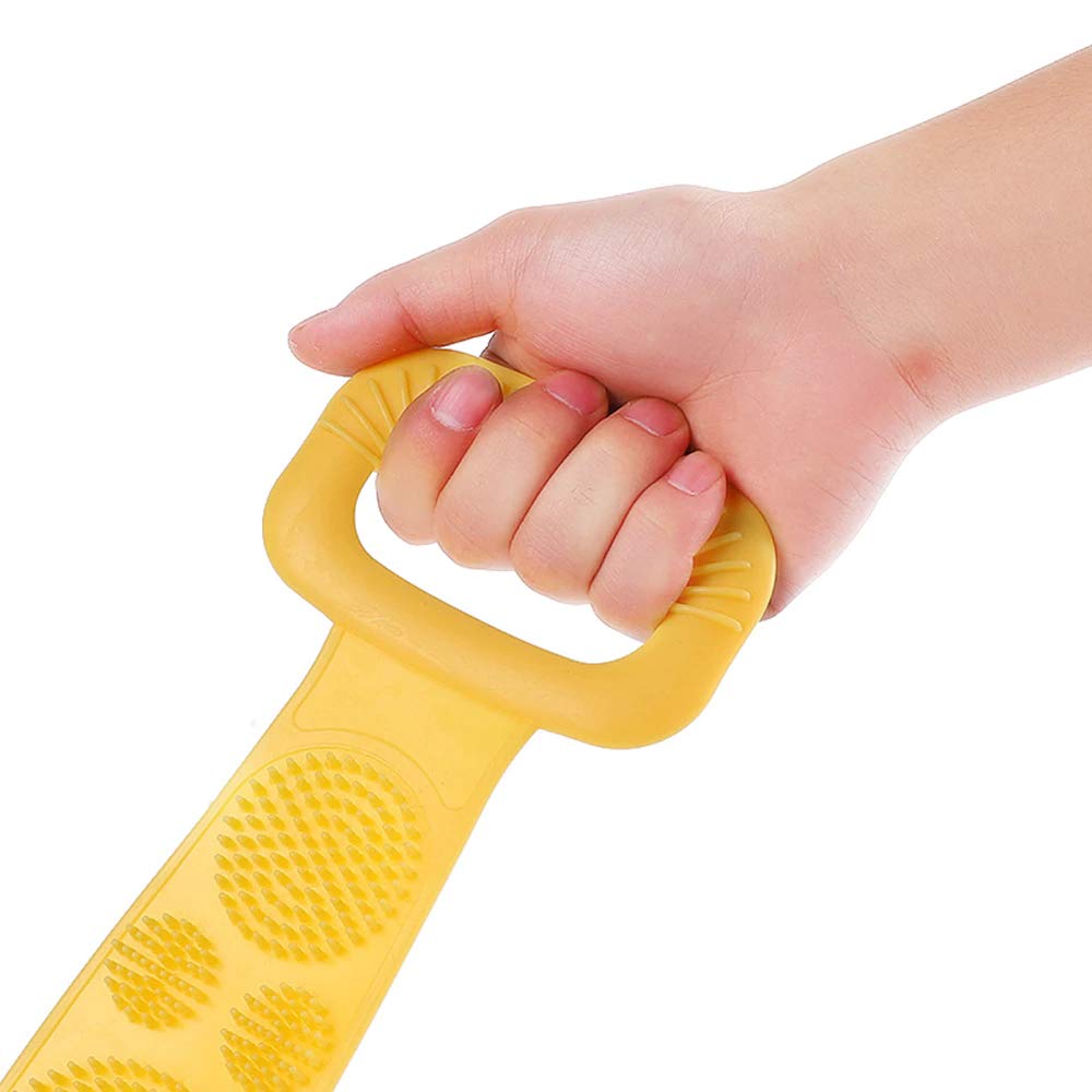 GH Generic Hub® Silicone Bath Body Brush - Exfoliating Scrubber & Massage Tool for Shower, Spa, and Skin Care - Soft Bristles for Gentle Cleansing & Relaxation