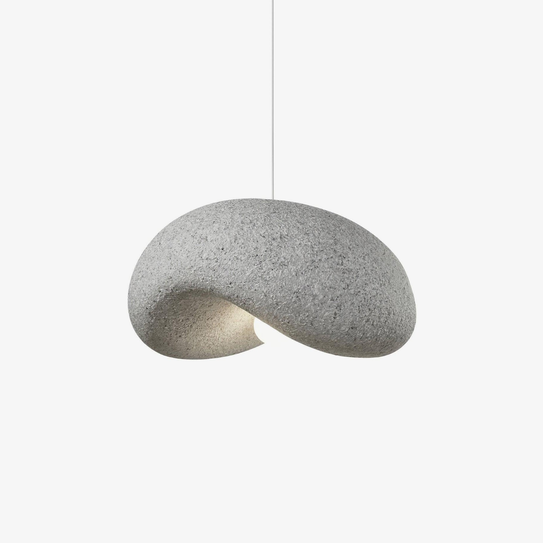 Stylish Dunia Speckled Pendant Lamp - Modern Handcrafted Glass Hanging Light Fixture for Dining Room, Kitchen Island & Bedroom Decor