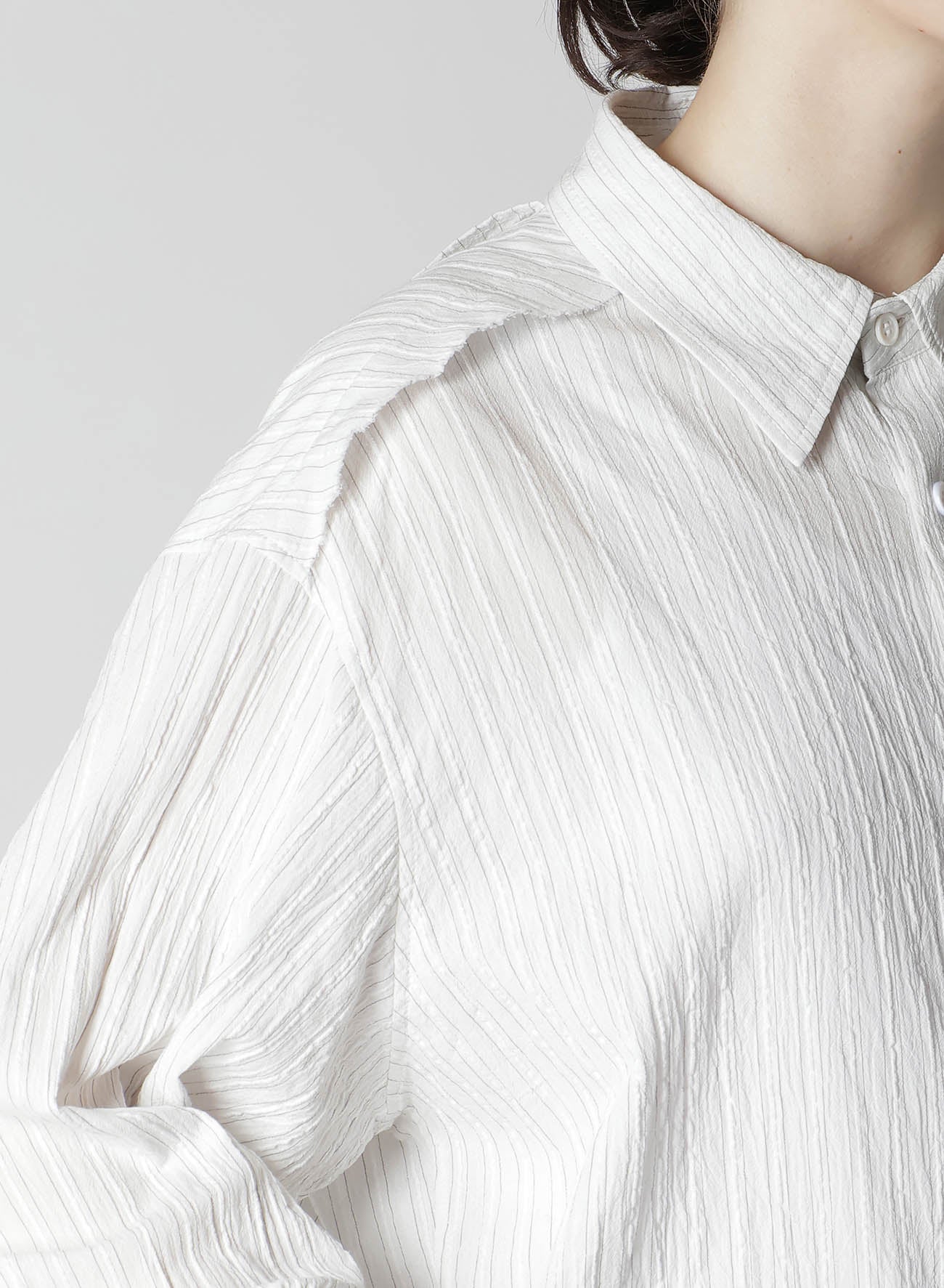 Stylish Cotton Voile Back Side Cloth Stripe Blouse for Women - Perfect for Casual Outings, Office Wear & Summer Fashion