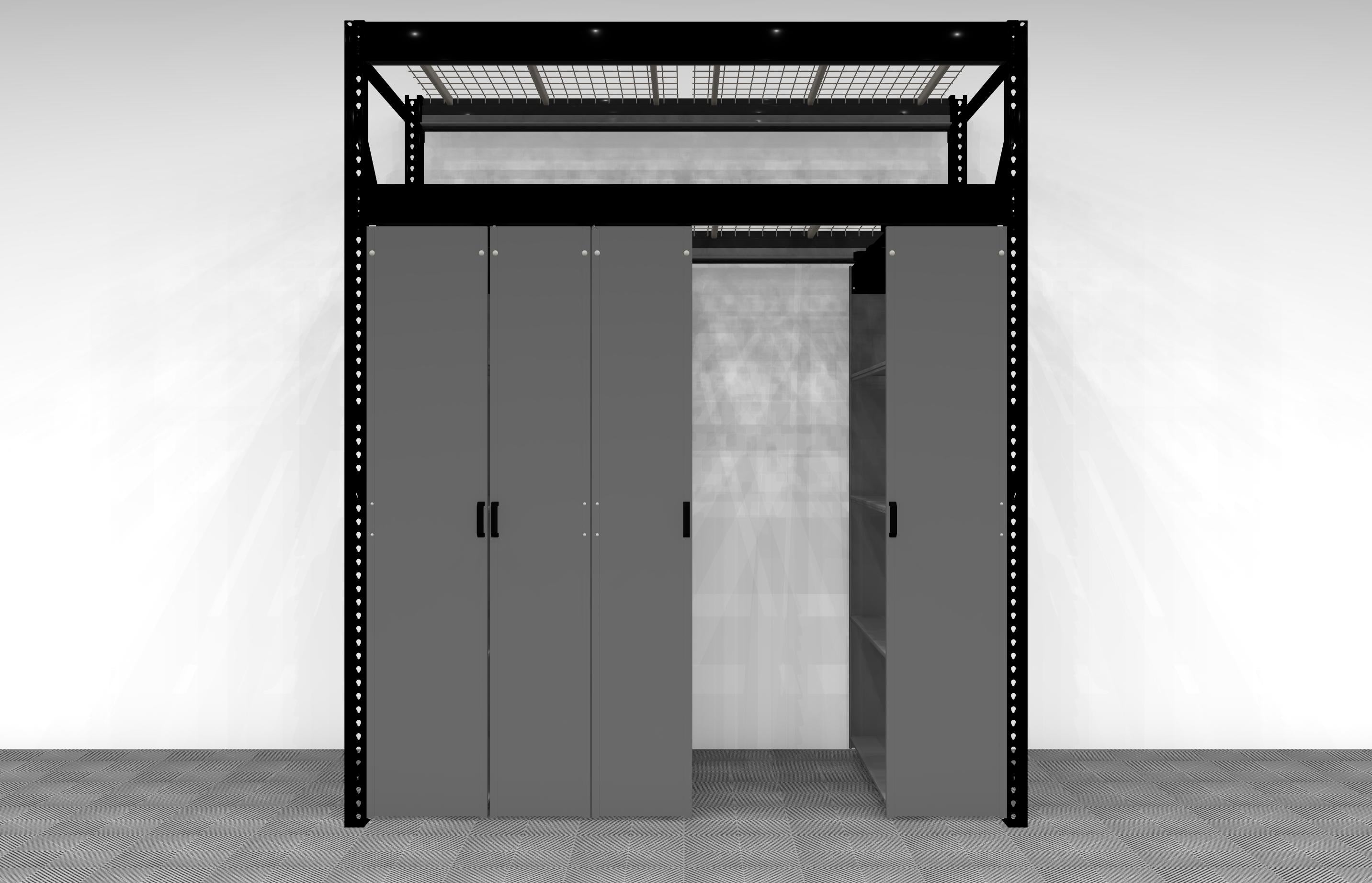 Levrack Heavy Duty Storage Shelving Units - Durable Metal Shelves for Garage, Warehouse & Home Organization