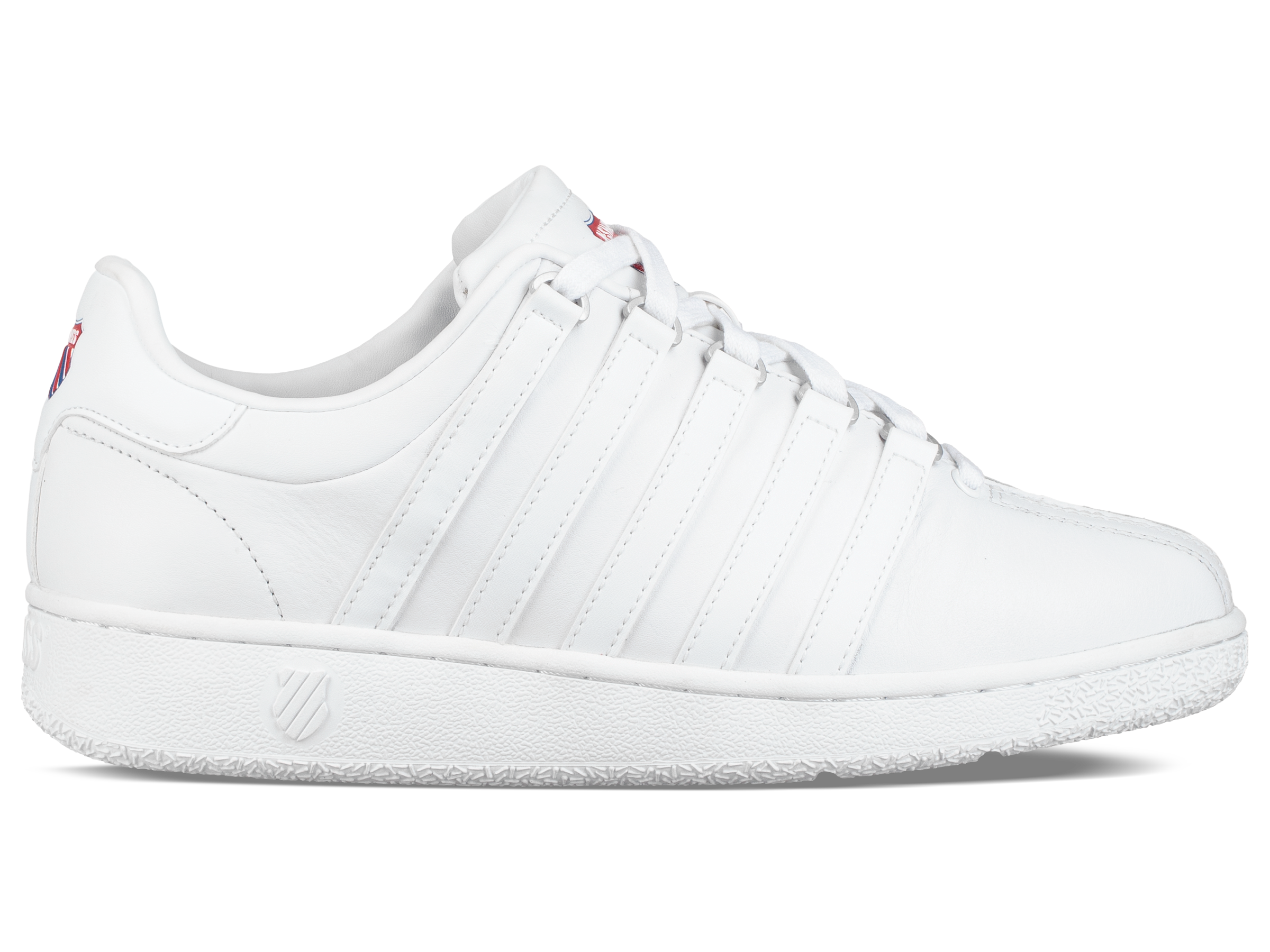 Classic VN Heritage Sneakers - White/Classic Blue/Ribbon Red | Retro Style Unisex Casual Shoes for Men & Women | Perfect for Streetwear, Skateboarding & Everyday Fashion