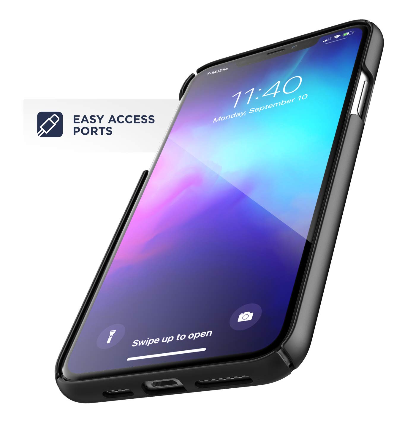 iPhone 11 Pro Case with Belt Clip & Kickstand - Slim Protective Holster Cover for iPhone 11 Pro (2019 Model) | Perfect for Outdoor Activities, Work & Hands-Free Use