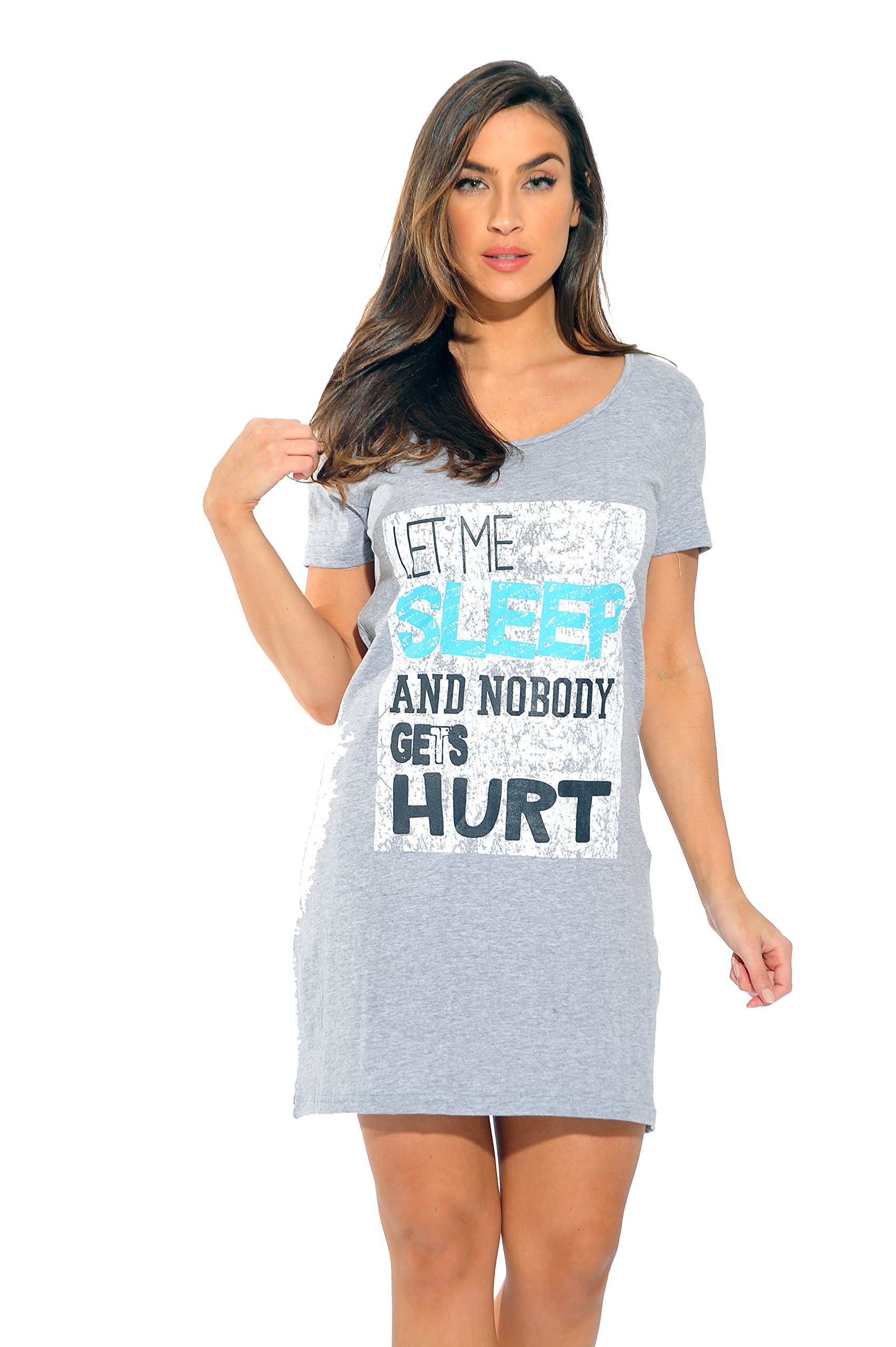Just Love Sleep Women's Comfortable Sleep Dress - Soft Nightgown for Sleeping, Lounging & Dorm Wear - Perfect for Relaxing at Home or Traveling