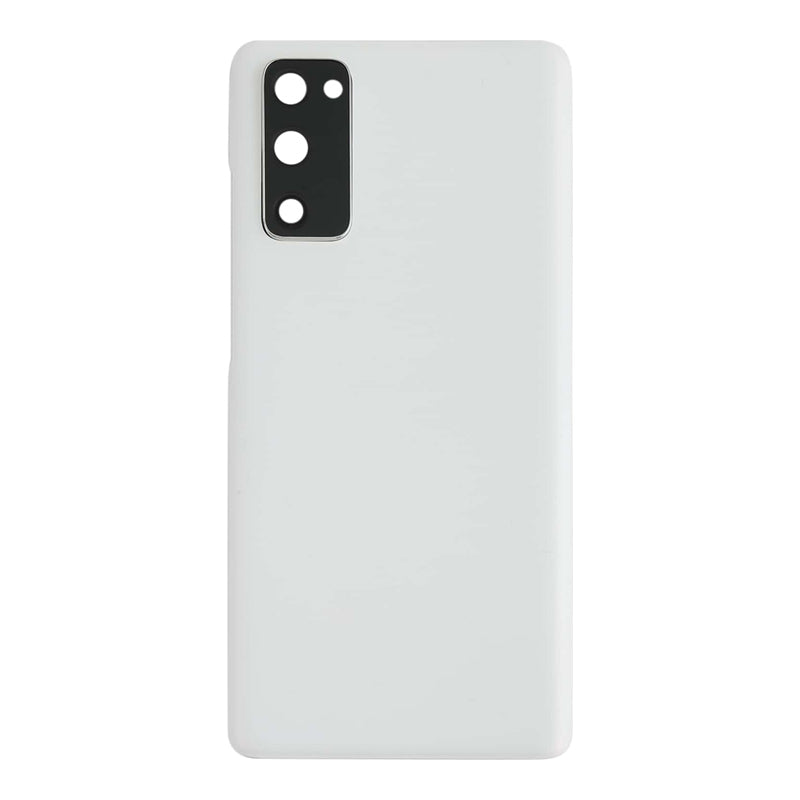 Original Samsung Galaxy S20 FE Back Glass Replacement with Camera Lens Cover - DIY Repair Part for Cracked/Damaged Phone - Perfect for Home, Office & Travel Use