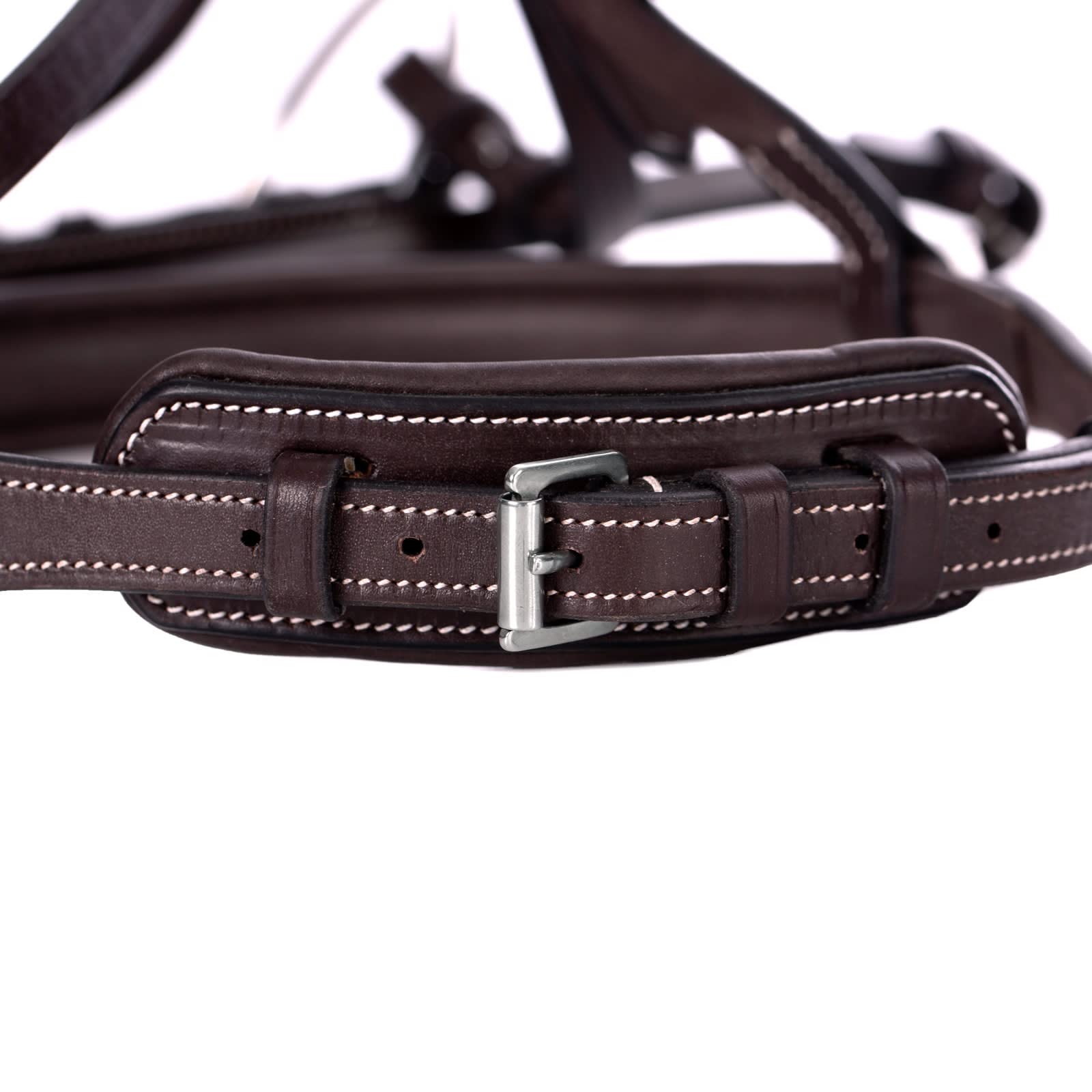 Equinavia Valkyrie Fancy Stitched Padded Cavesson Hunter Bridle with Reins - Premium Equestrian Riding Gear for Dressage & Show Jumping - Perfect for Competition & Training Sessions