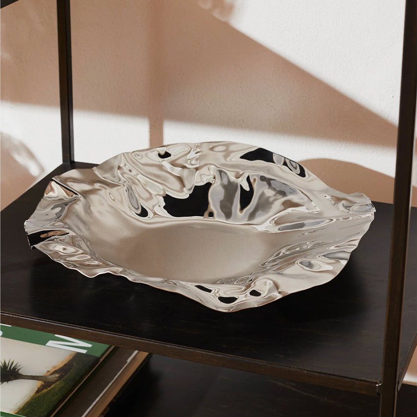 Alessi Stainless Steel Port Basket - Elegant Fruit & Bread Holder for Kitchen & Dining Table | Perfect for Picnics, Parties & Home Decor