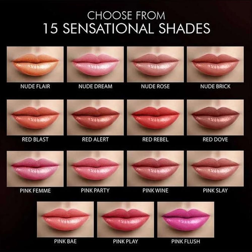 LAKMÉ Absolute Skin Dew Satin Lipstick - Dewy & Satin Finish, Vibrant Long-Lasting Colors, Hydrating Formula with Avocado Oil & Hyaluronic Acid | Perfect for Everyday Wear, Date Nights & Special Occasions