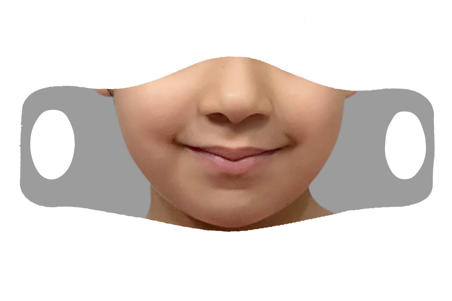 Personalized 3D Safety Face Mask for Kids - Breathable Cotton Fabric - Custom Name Design - School, Travel & Outdoor Protection