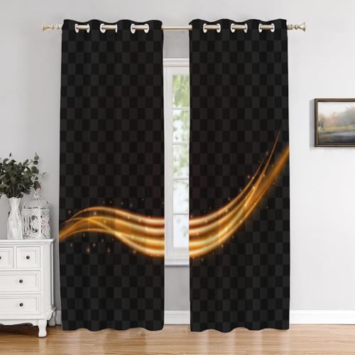 Striped Wave 3 Gold