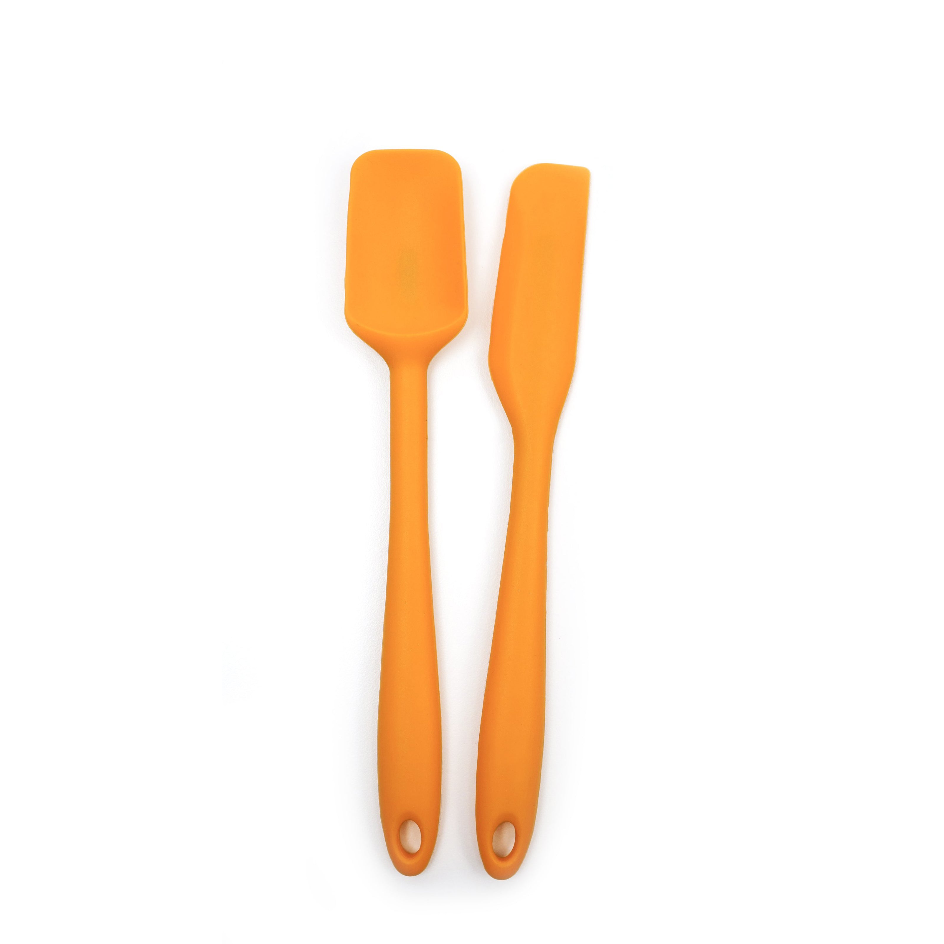 Premium Silicone Mini Spatula Set - 2-Piece Non-Stick Kitchen Utensils for Baking, Cooking & Food Prep | Heat-Resistant & BPA-Free