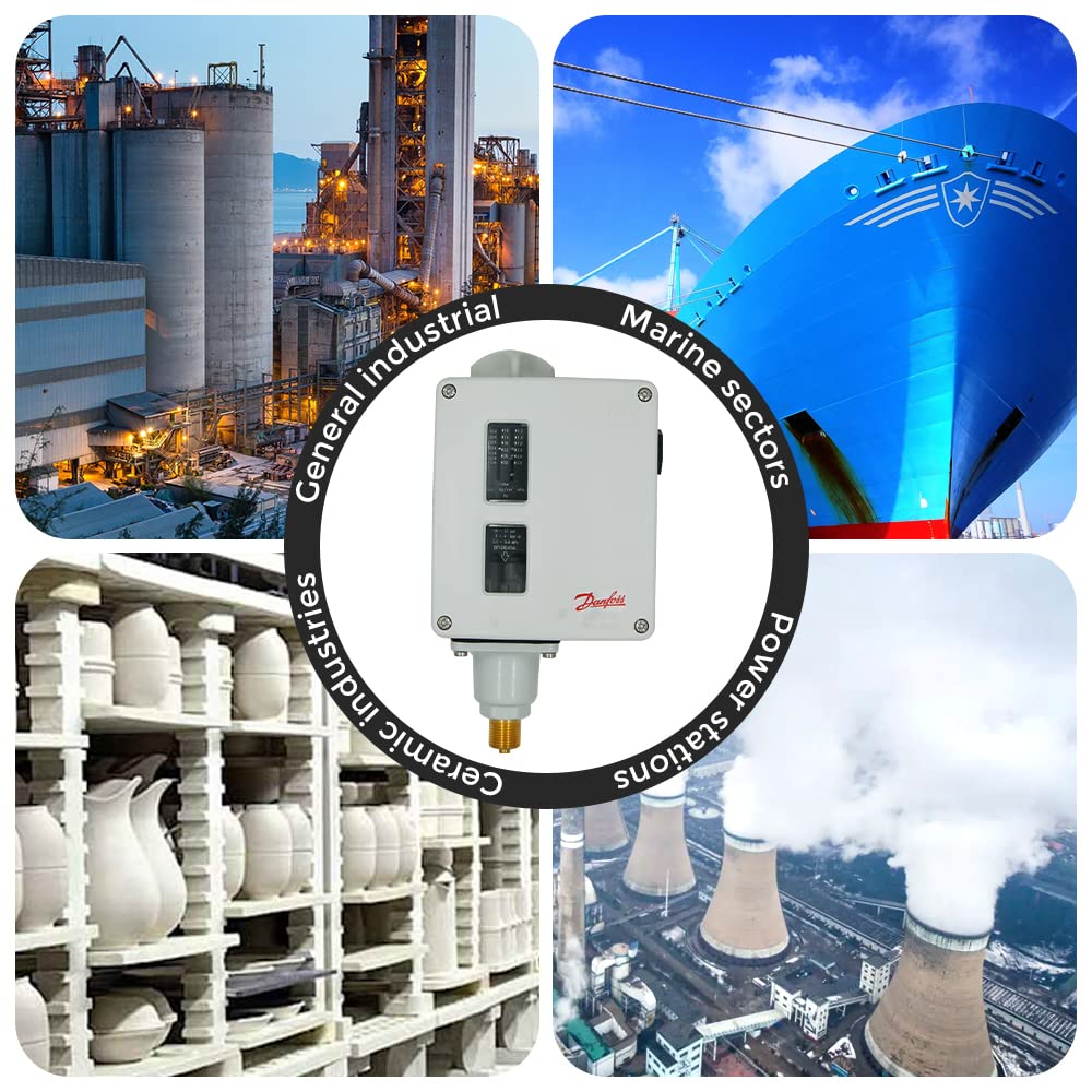 Danfoss RT117 Pressure Switch M/15, 10-30 BAR - Hydraulic System Pressure Control for Industrial & Agricultural Equipment