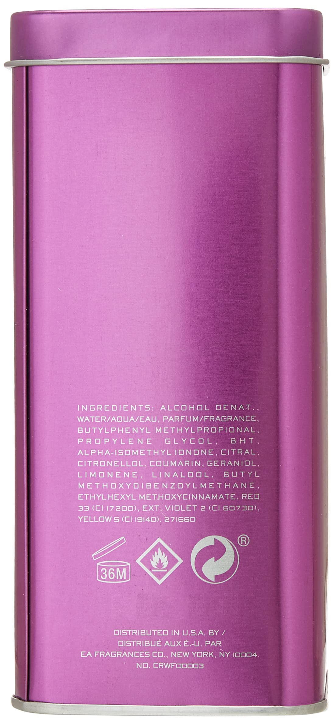Curve Crush Women's Eau De Toilette Spray Perfume - 3.4 Fl Oz | Floral Fruity Fragrance for Day & Night Wear, Date Nights & Special Occasions