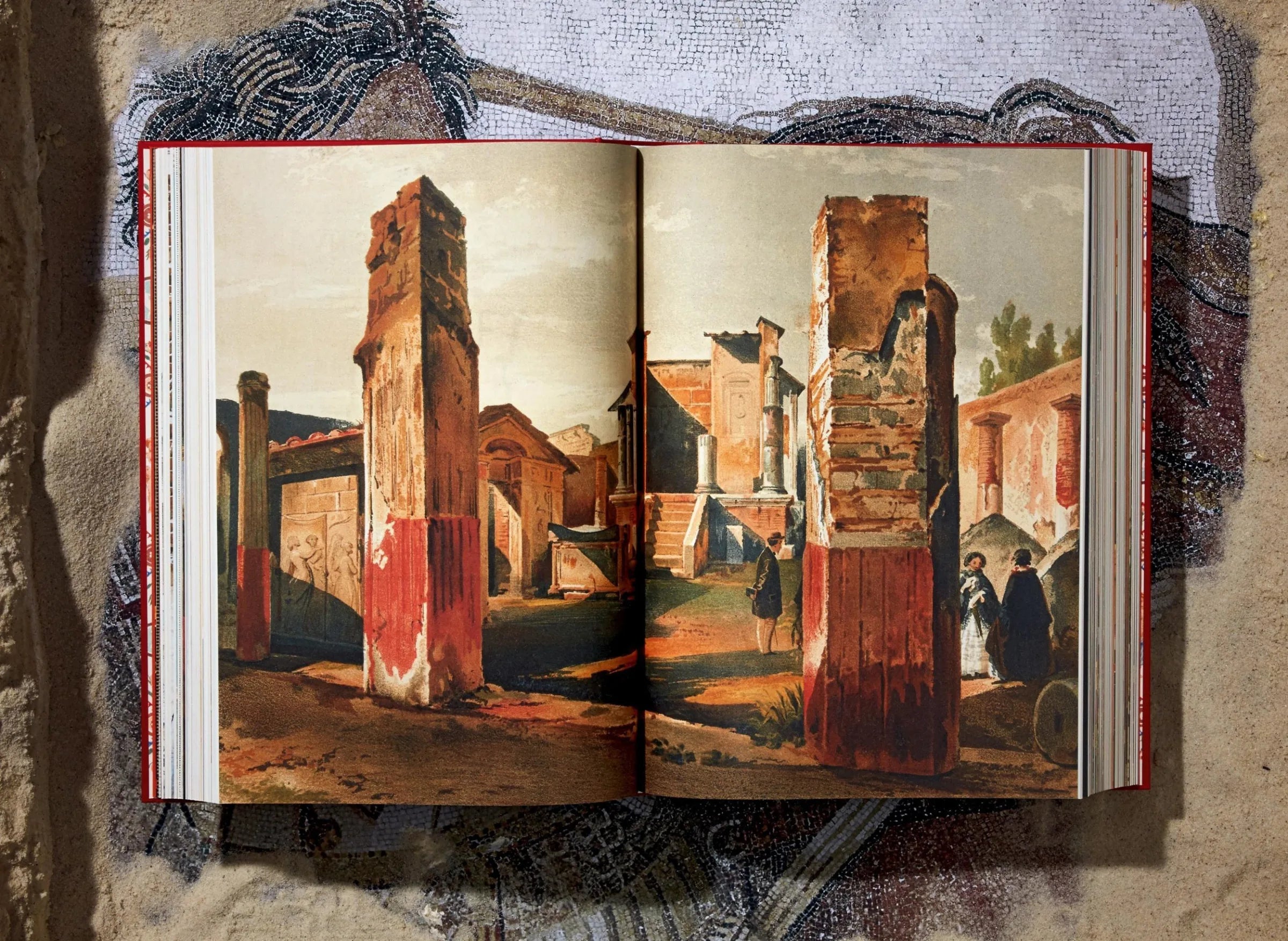 Fausto & Felice Niccolini - Houses and Monuments of Pompeii: Ancient Roman Architecture Book | Perfect for History Lovers, Archaeology Enthusiasts & Home Decor Inspiration