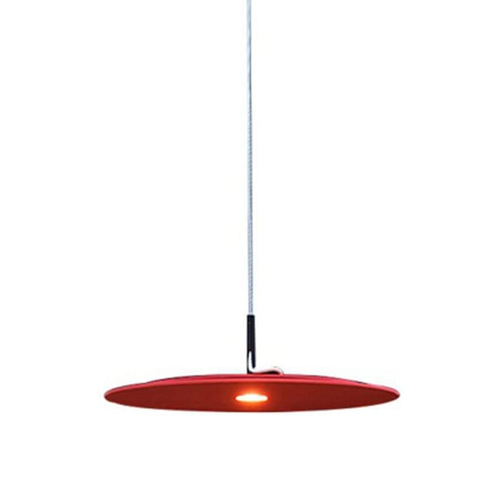 Nordic Modern Simple Pendant Light - Flying Saucer Shaped LED Chandelier with Iron Frame for Ceiling | Perfect for Restaurant, Cafe, Living Room & Bedroom Lighting Decoration
