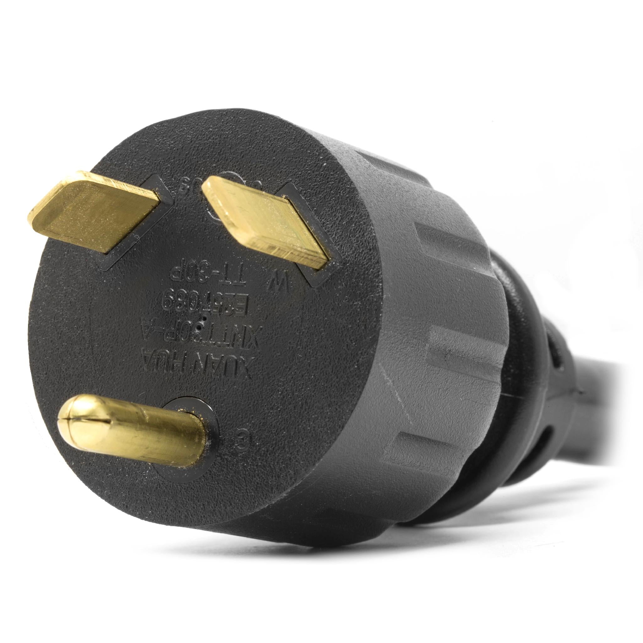 WEN PC3352 3 Feet 10 Gauge SJTW Heavy Duty Generator Extension Cord Splitter - Converts TT-30R to Two 5-20R Outlets for RV, Camping & Emergency Power Use