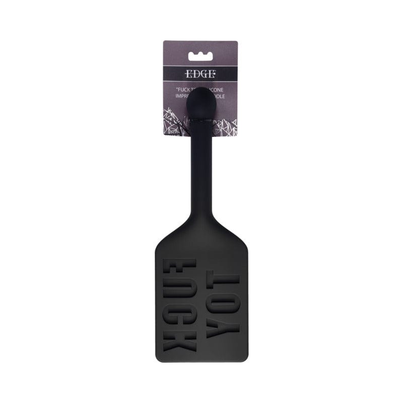 Premium SS Edge Silicone Paddle - BDSM Toy for Spanking & Sensation Play - Durable Adult Toy for Couples & Solo Use in Bedroom or Dungeon Scenes