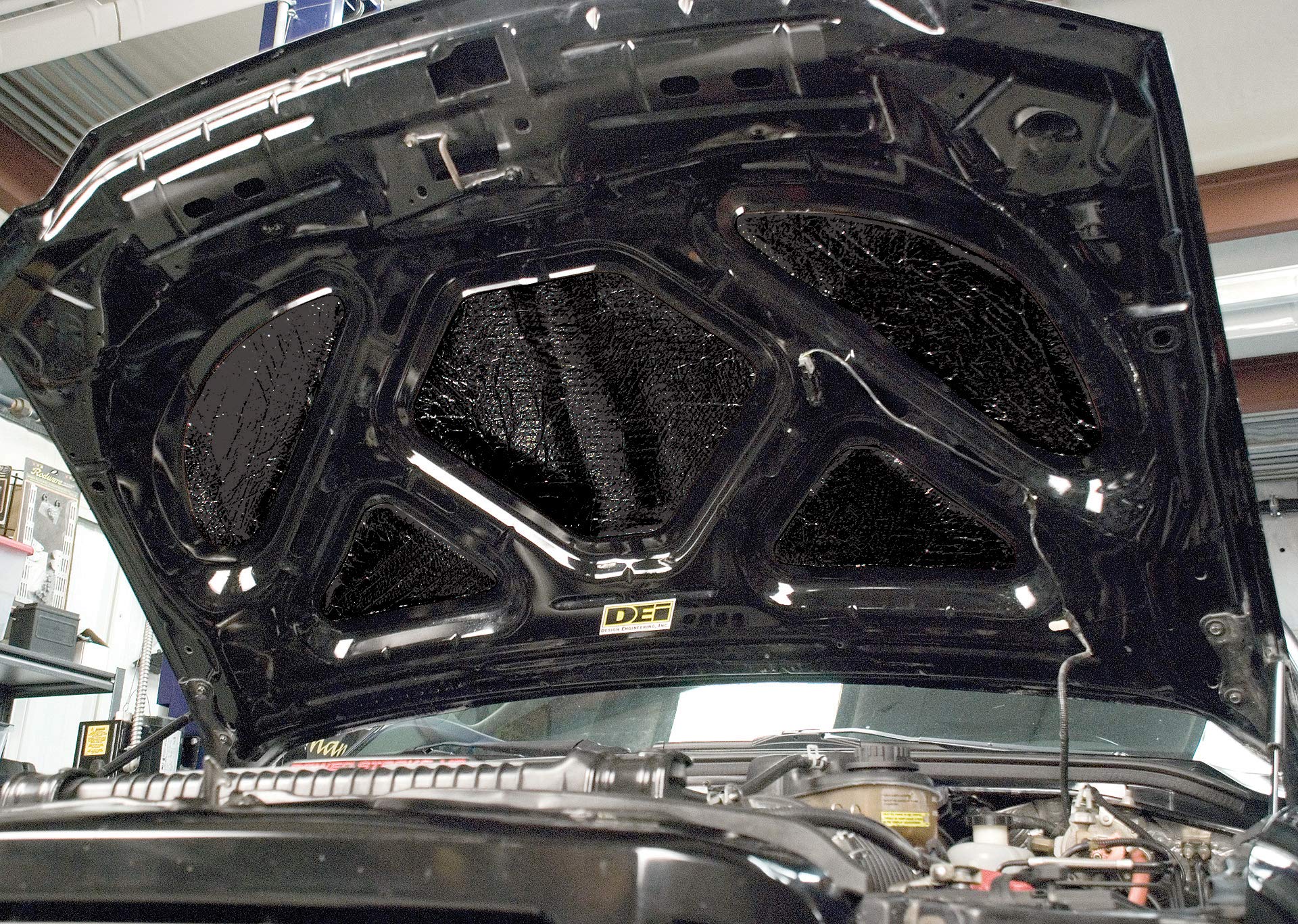 Design Engineering 050129 Under Hood Thermal Acoustic Lining - Heat and Noise Insulation for Automotive Engine Bays - Perfect for Car Engine Protection and Sound Dampening