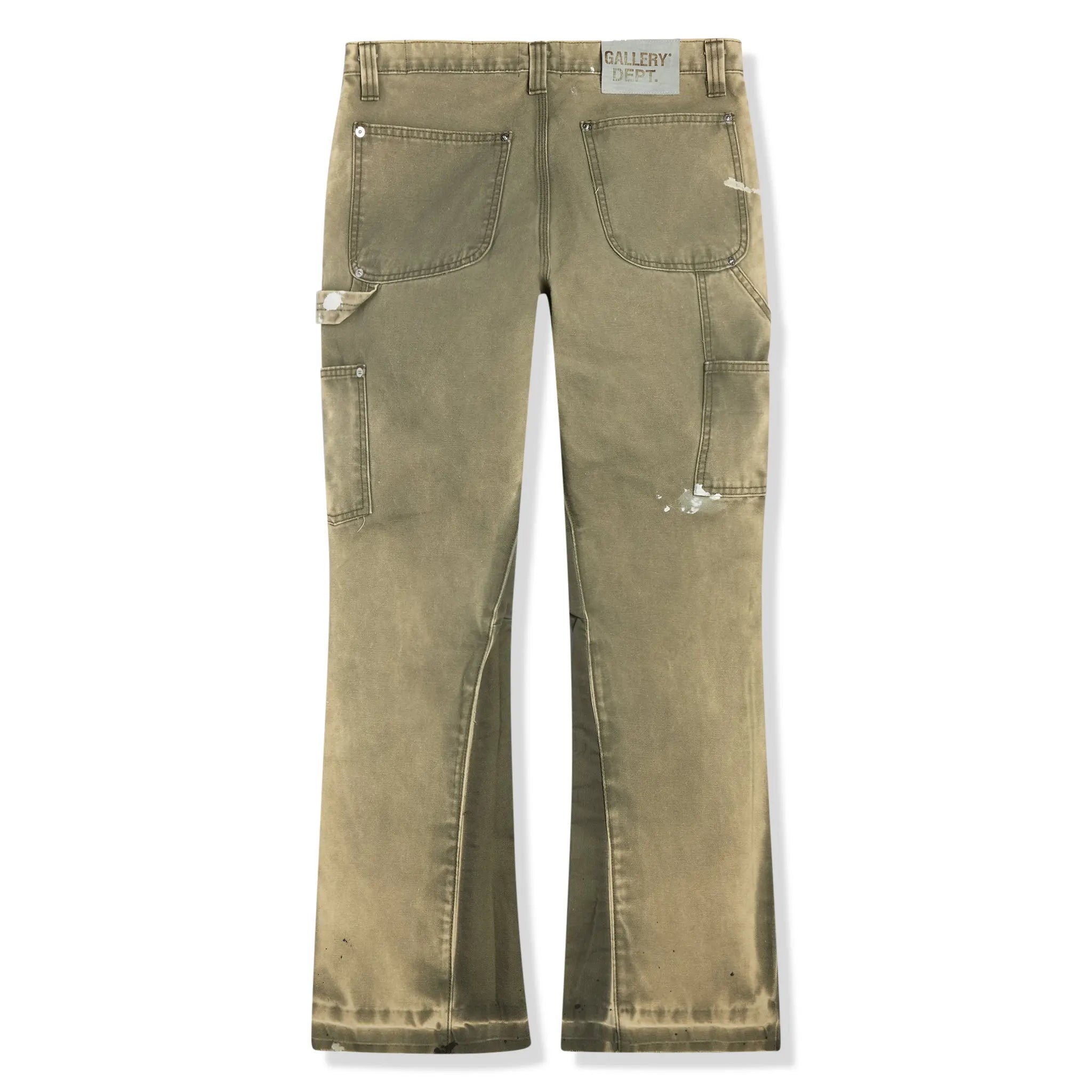 Gallery Dept. LA Carpenter Moss Flared Pants - Vintage Distressed Denim High Waist Bell Bottoms for Women | Perfect for 70s Retro Outfits, Music Festivals & Boho Chic Style
