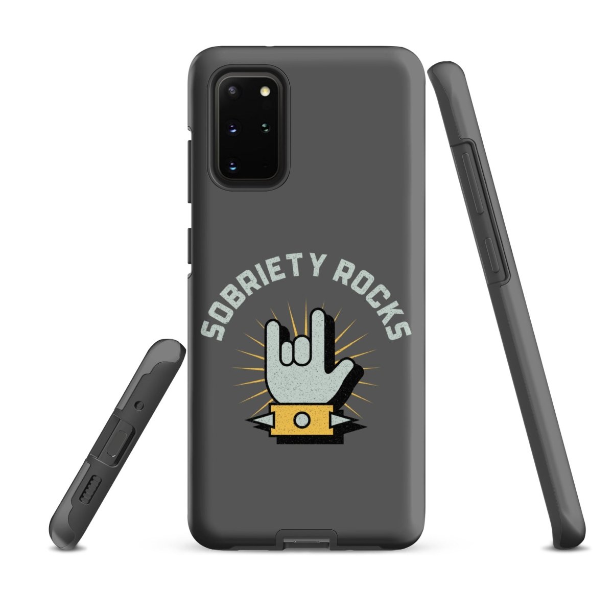 Durable Sobriety Rocks Tough Case for Samsung Galaxy - Perfect for Outdoor Adventures & Daily Protection
