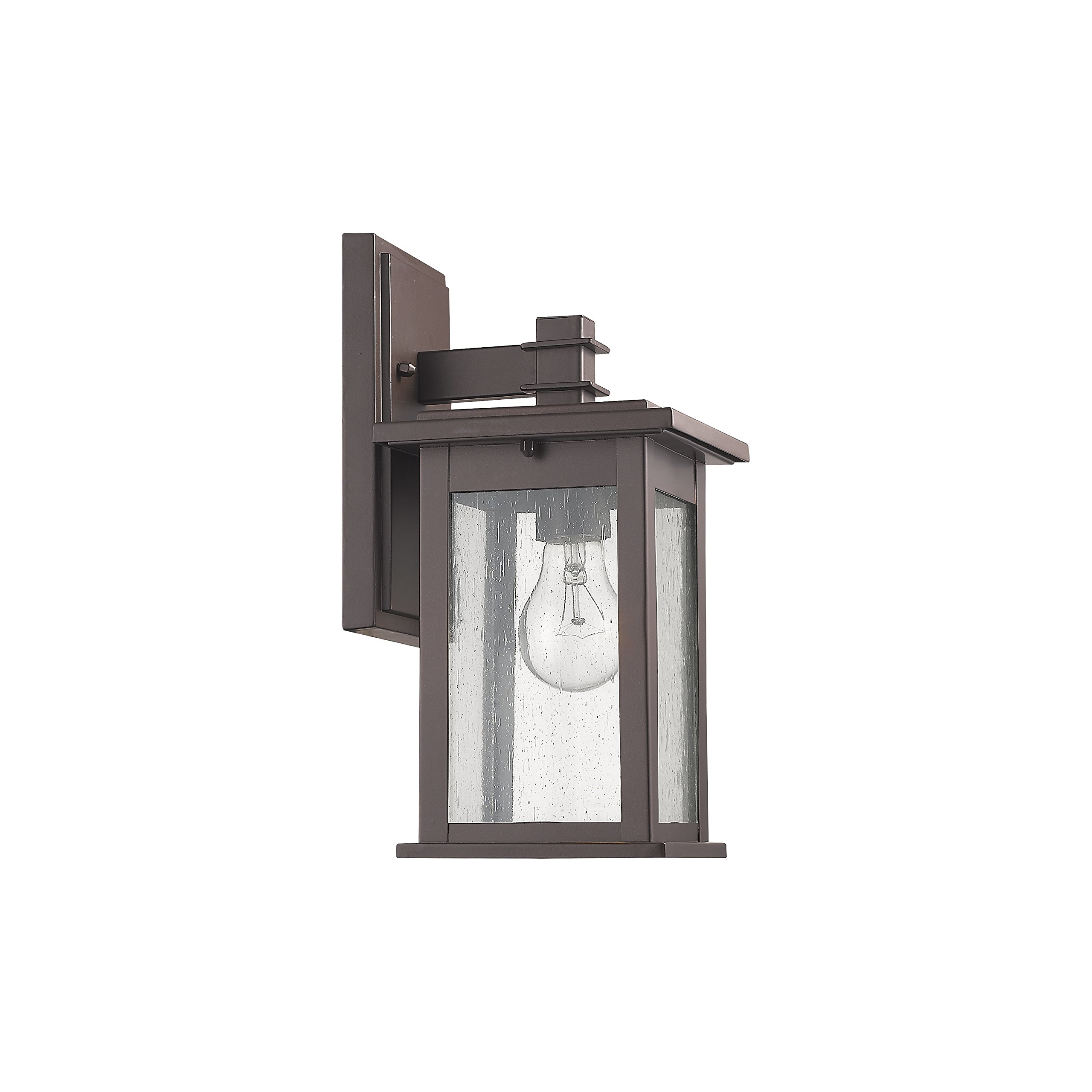 Rubbed Bronze Outdoor Wall Sconce - 12