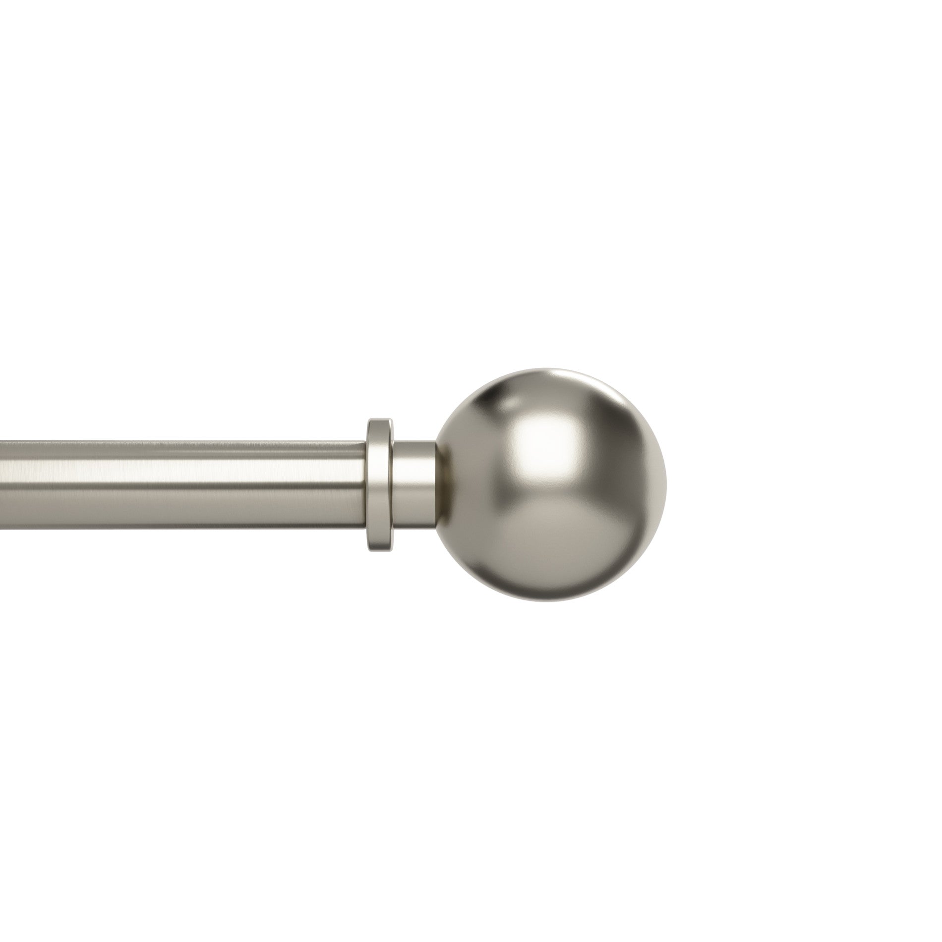Stylish Curtain Rods for Windows - Adjustable Tension Rod for Drapes, Sheers & Curtains - Perfect for Living Room, Bedroom & Home Decor