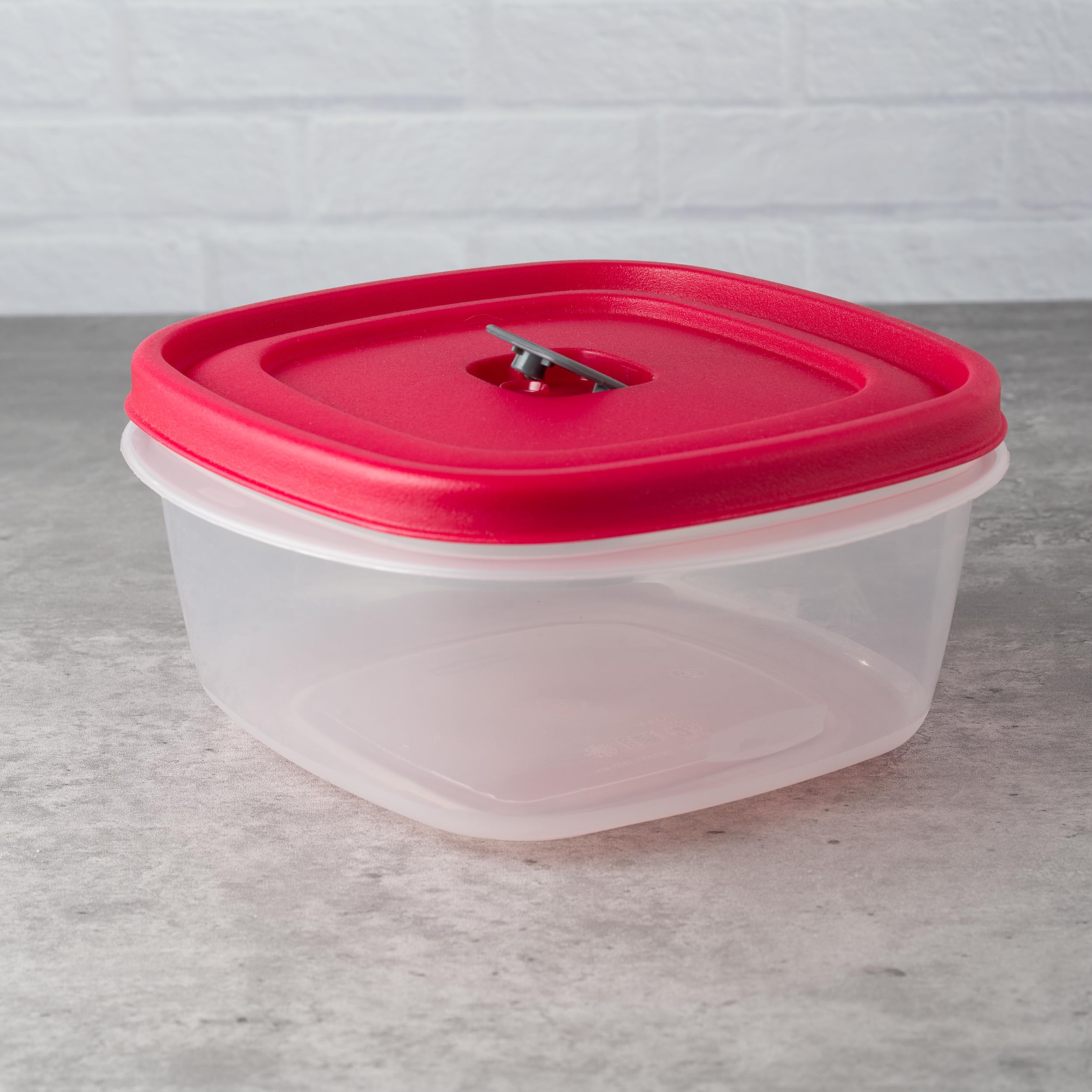 Rubbermaid Food Storage Container Replacement Lids - 6-Pack for 3/5/7-Cup Containers - Airtight & Leakproof - Perfect for Meal Prep, Leftovers & Kitchen Organization