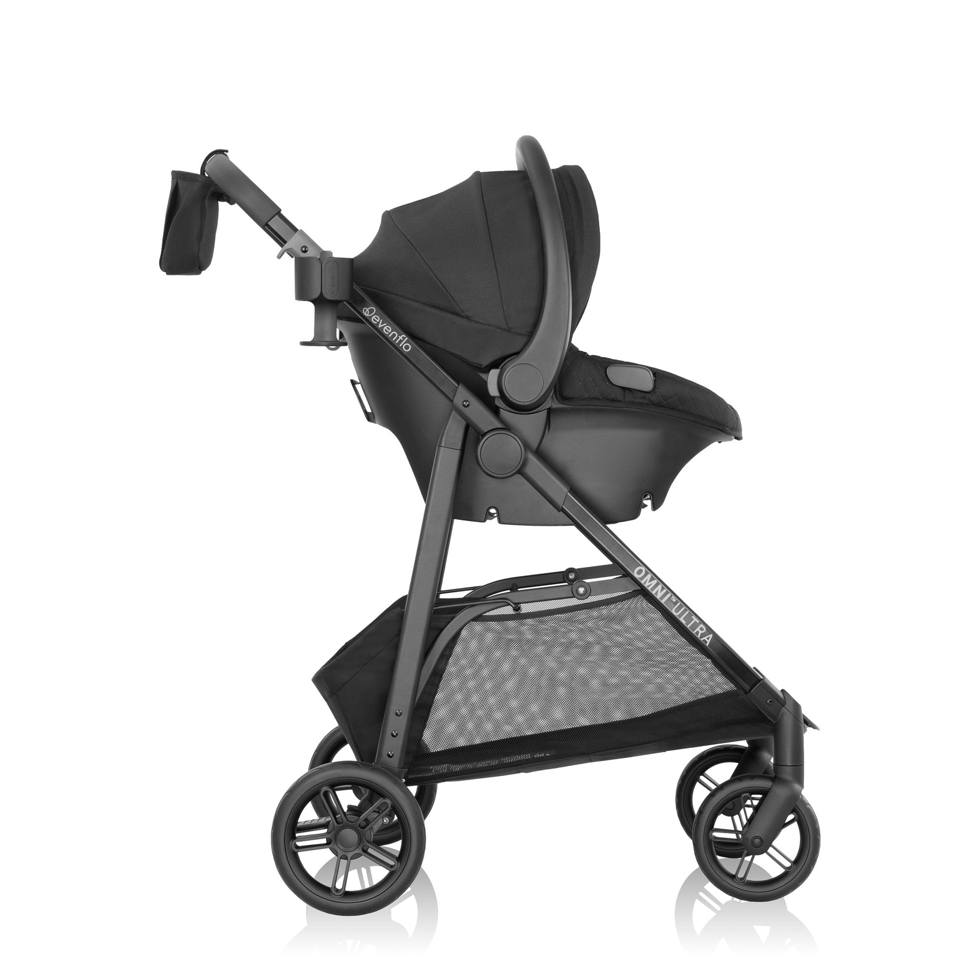 Evenflo Omni Ultra Travel System - Lightweight Stroller & Car Seat Combo for Babies & Toddlers | Perfect for Travel, Shopping & Daily Use