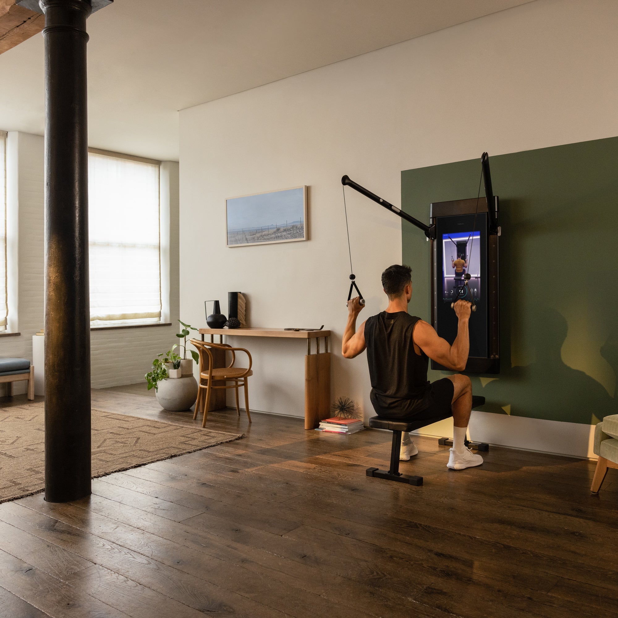 Tonal 2 Home Gym System with Smart Accessory Bundle - Perfect for Full-Body Workouts & Strength Training at Home