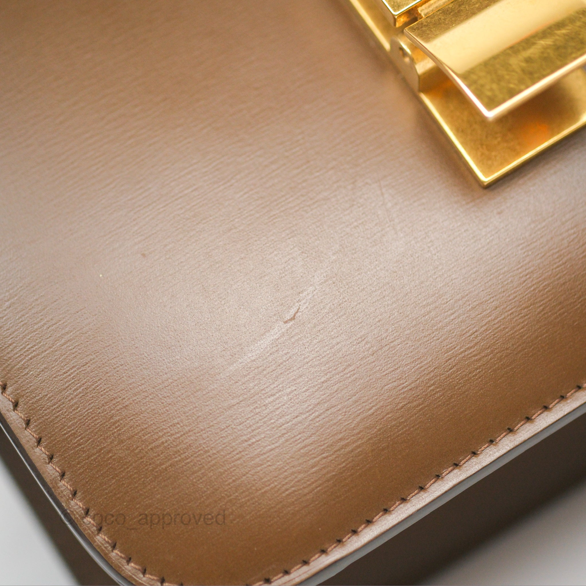 Celine Teen Classic Box Bag in Caramel Box Calfskin Leather - Perfect for Work, Travel & Everyday Luxury