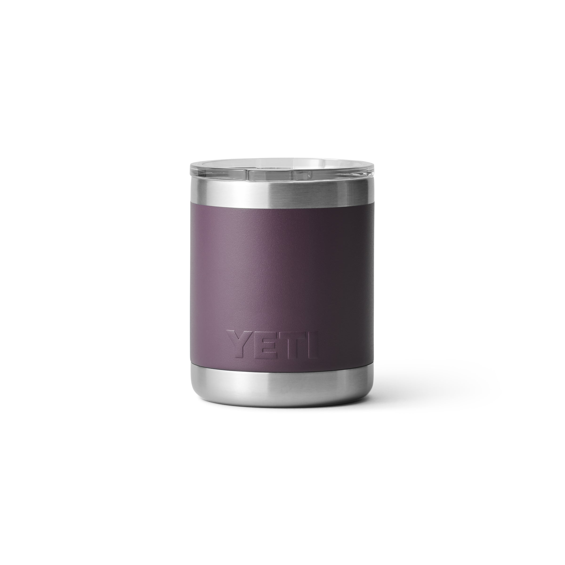 Yeti Rambler 10 oz Lowball Tumbler with Lid - Nordic Purple - Insulated Stainless Steel Cup for Coffee, Tea, and Cocktails - Perfect for Home, Office, and Outdoor Use