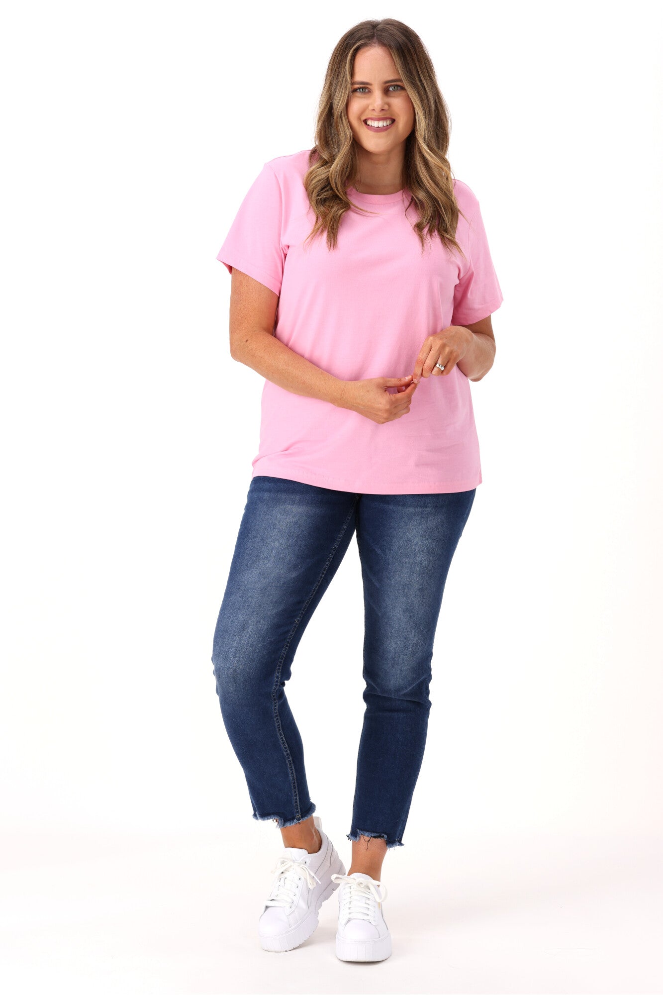 AS Colour Maple Tee - Soft Cotton T-Shirt for Women & Men - Bubblegum Pink - Casual Everyday Wear, Street Style, Layering Essential