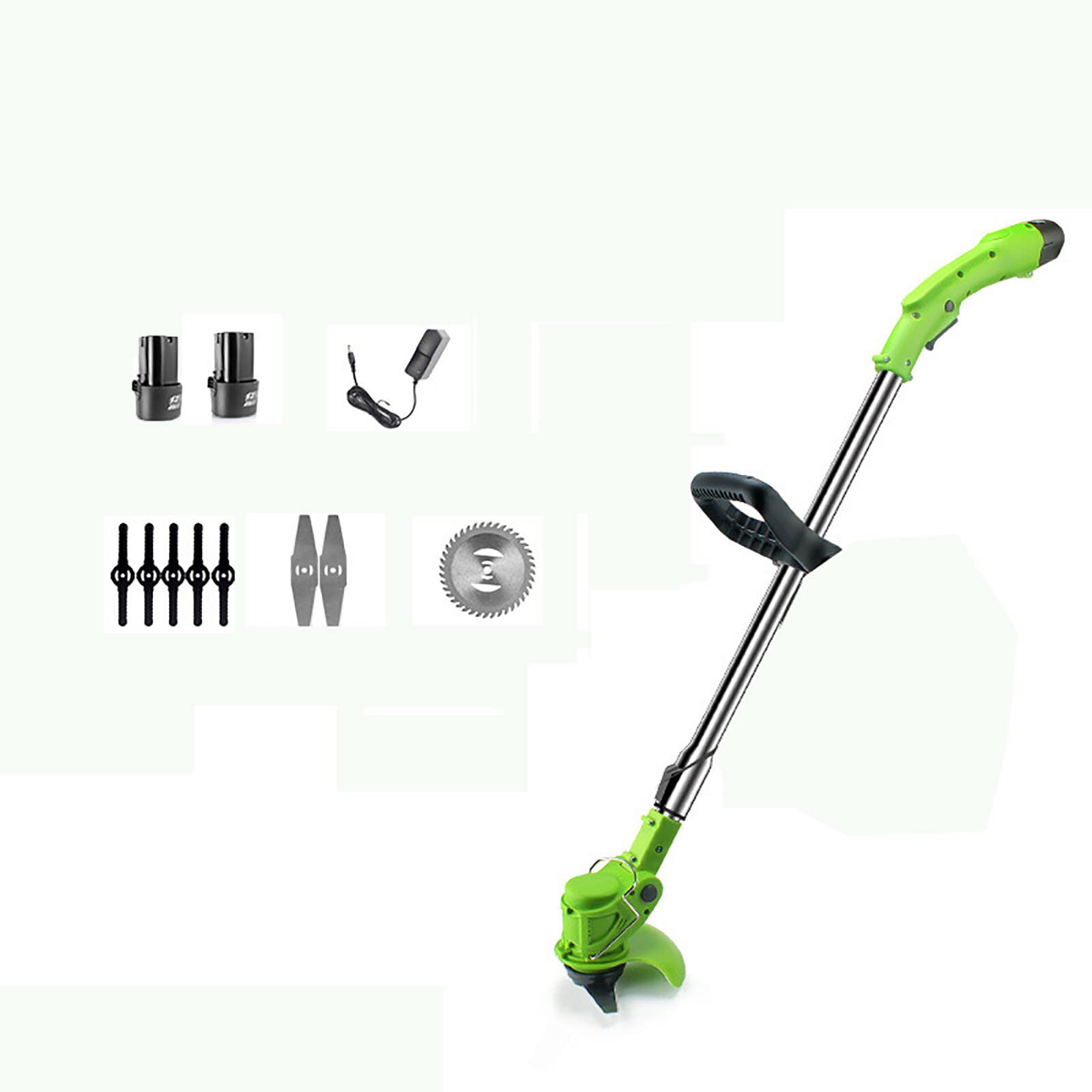 Best Cordless Electric Lawn Mower - Lightweight Battery Powered Grass Cutter & Edger Tool for Lawn, Garden, Pruning & Trimming - Perfect for Small Yards, Patio Maintenance & Landscaping