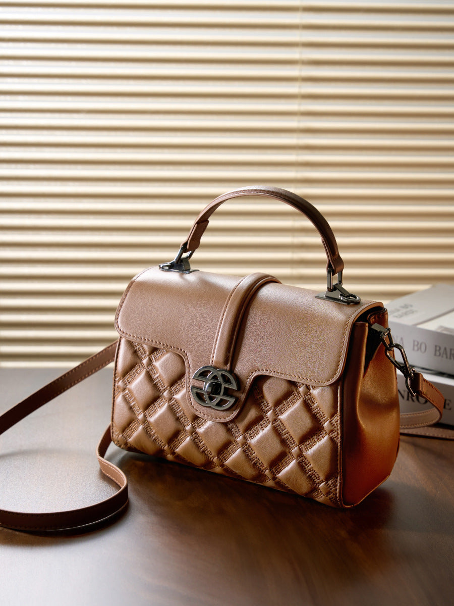 Stylish Quilted Work Tote Bag for Women - Professional Office Laptop Bag with Multiple Pockets - Perfect for Business, Commuting & Travel