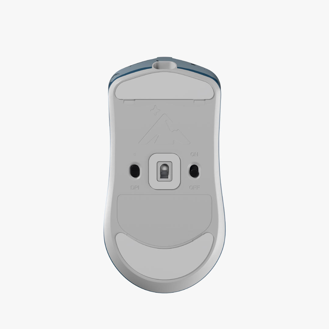 Higround Yuma Wireless Mouse - Ergonomic Bluetooth Mouse with Silent Click, Rechargeable Battery for Laptop, PC, Mac - Perfect for Office, Gaming, and Travel Use