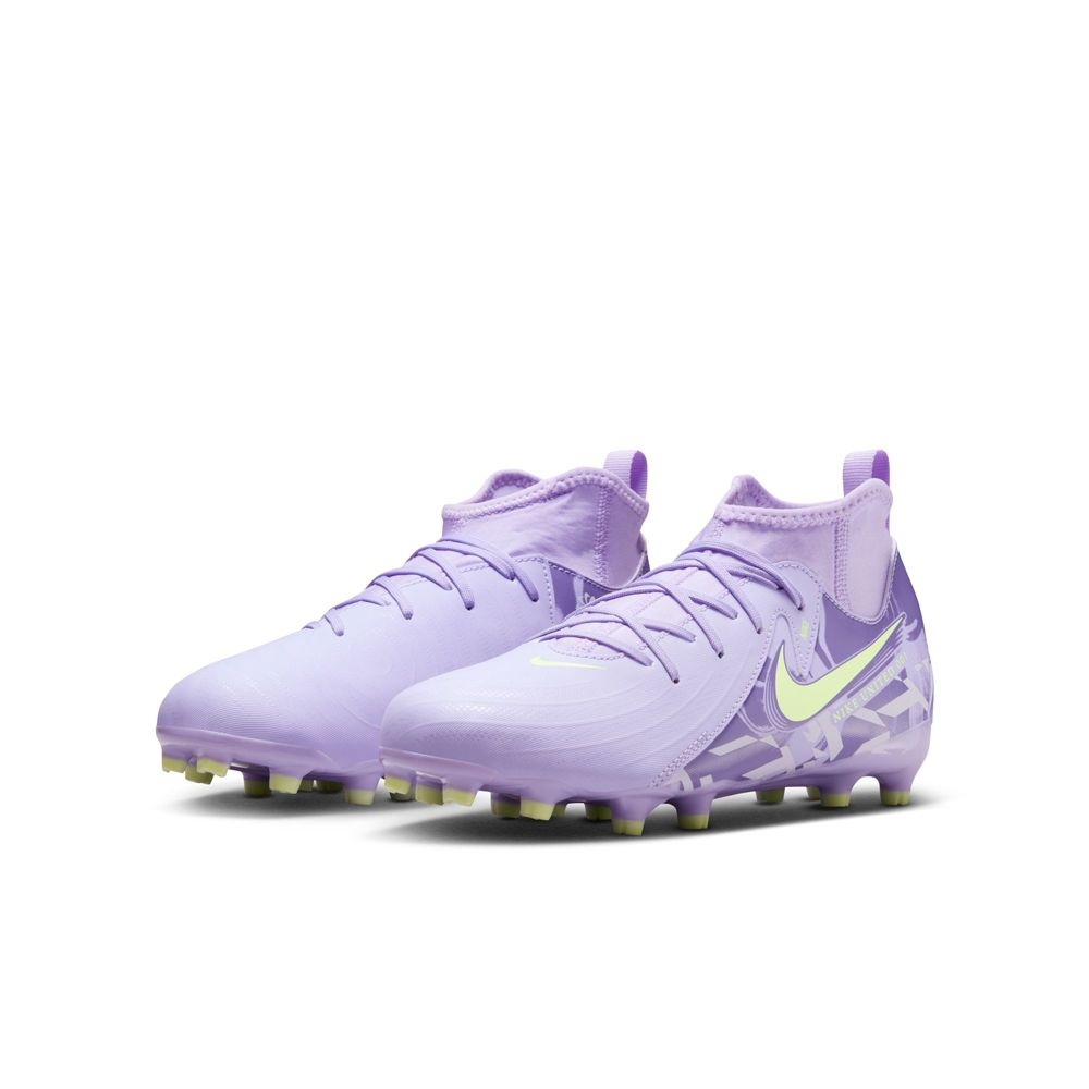 Nike Junior Phantom Luna 2 Academy FG/MG Soccer Cleats for Boys & Girls - Lightweight Football Shoes for Artificial Grass & Natural Turf - Perfect for Youth Training & Matches