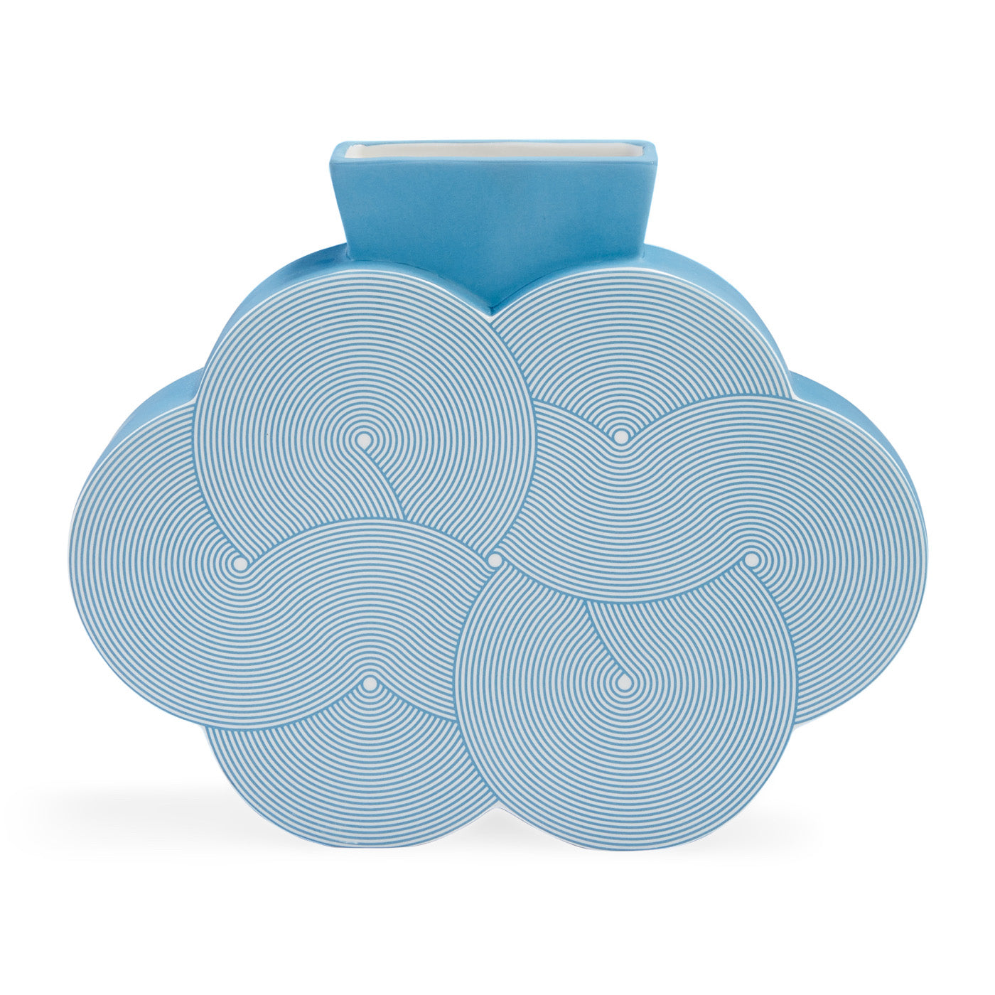 Pompidou Cloud Vase - Modern Ceramic Flower Vase for Home Decor | Perfect for Living Room, Bedroom & Office Centerpiece