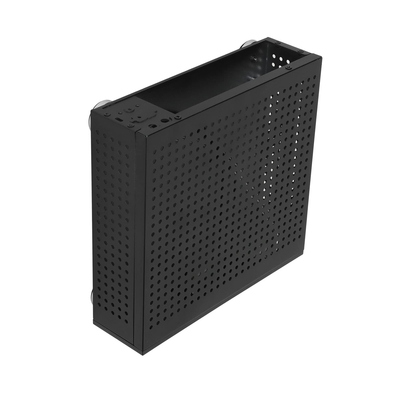 Compact Mini ITX PC Case - Durable Steel Chassis with Excellent Heat Dissipation for Small Form Factor Builds | Perfect for Hotel Kiosks, Self-Service Terminals & Space-Saving Desktop Setups