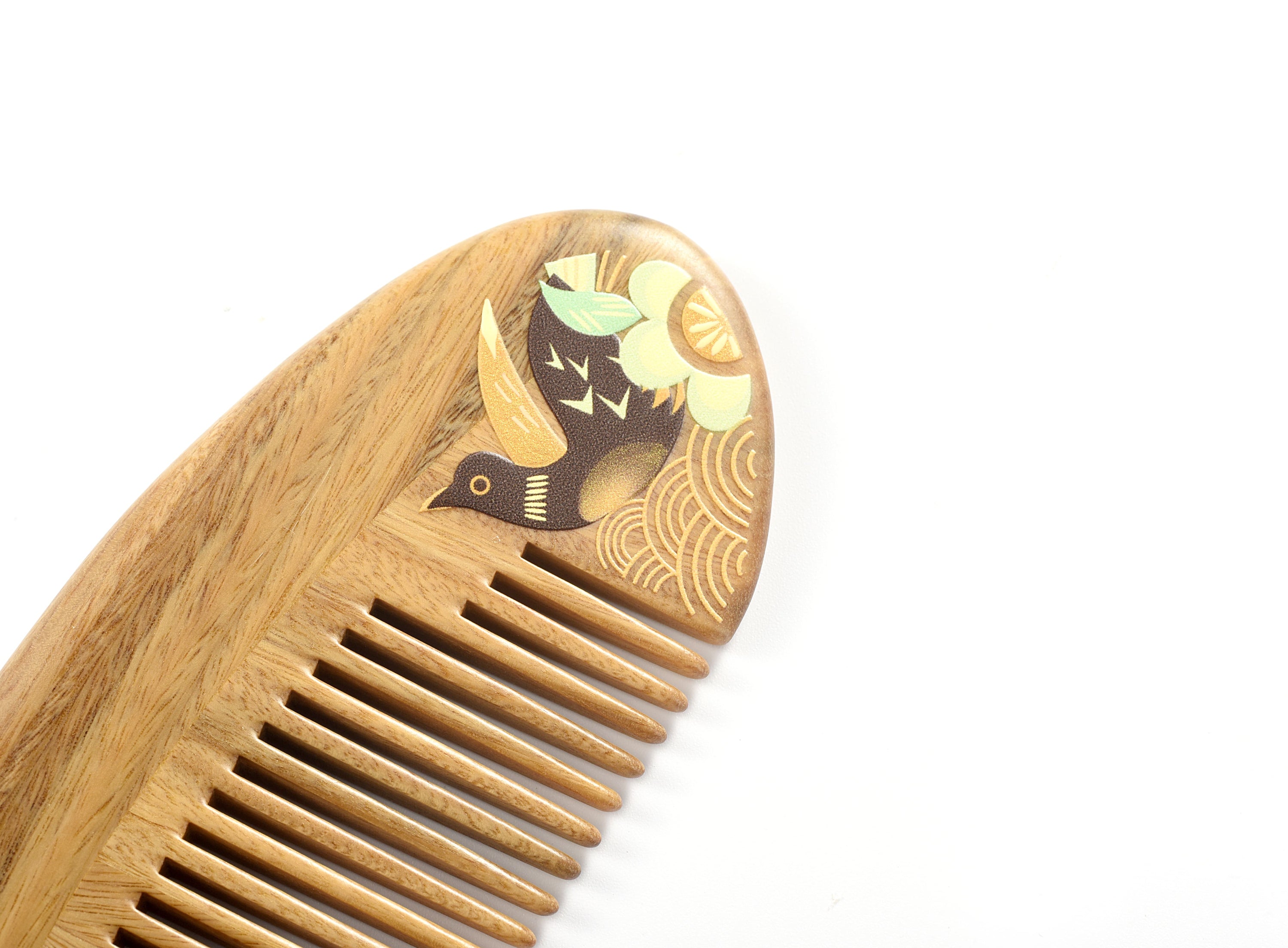 Magpie on Branch Hair Comb - Vintage Style Hair Accessory for Women - Perfect for Weddings, Parties, and Everyday Styling