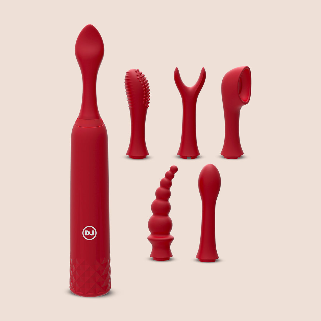 iVibe Ivibe™ Select Iquiver 7 Piece Set for Women - Pinpoint Stimulation G Spot & Clitoral Massager | Ultimate Pleasure Kit for Couples & Solo Play