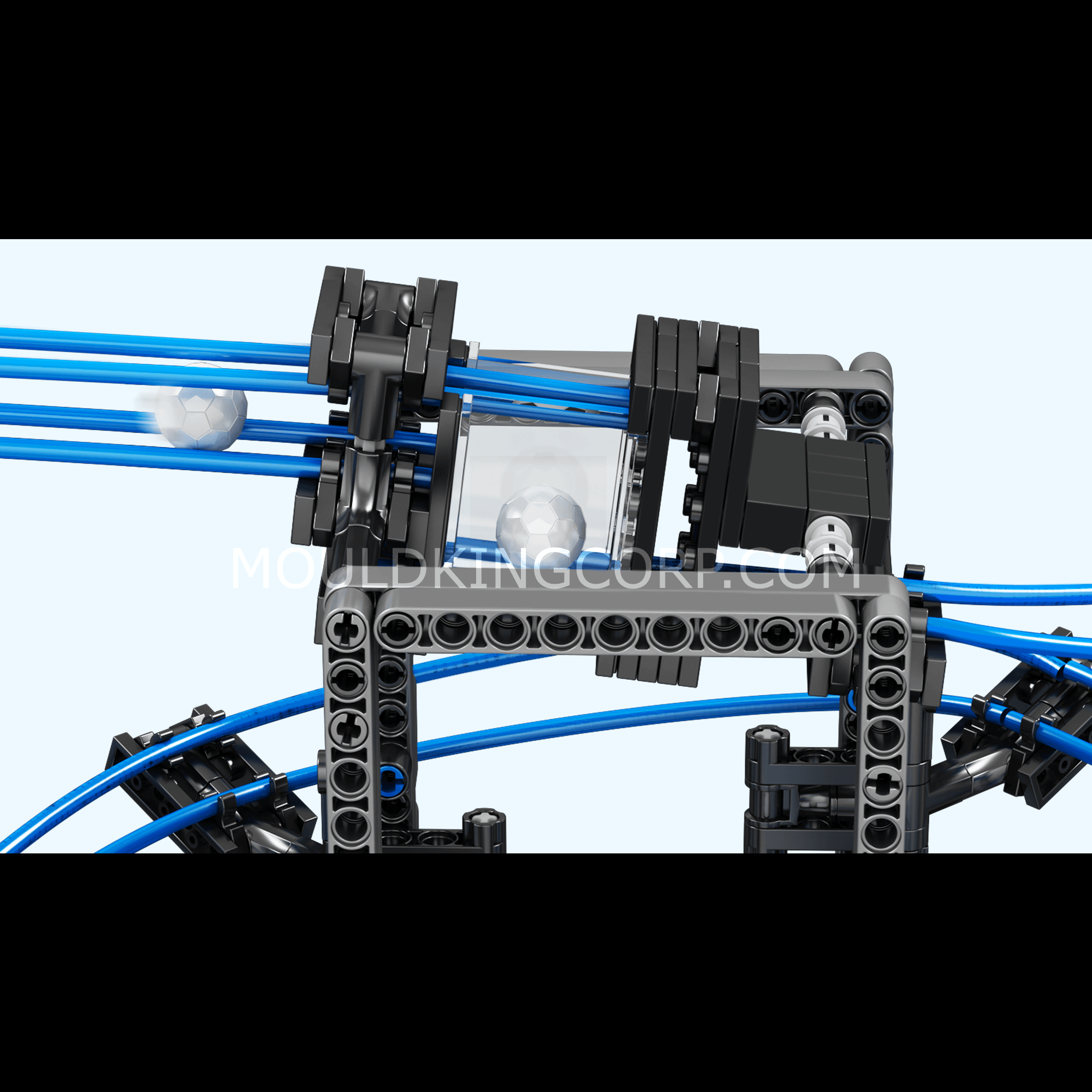 Mould King 26002 Great Ball Contraption Marble Run Building Set - 2,438 PCS STEM Educational Toy for Kids & Adults - Perfect for Creative Play, Birthday Gifts & Classroom Activities