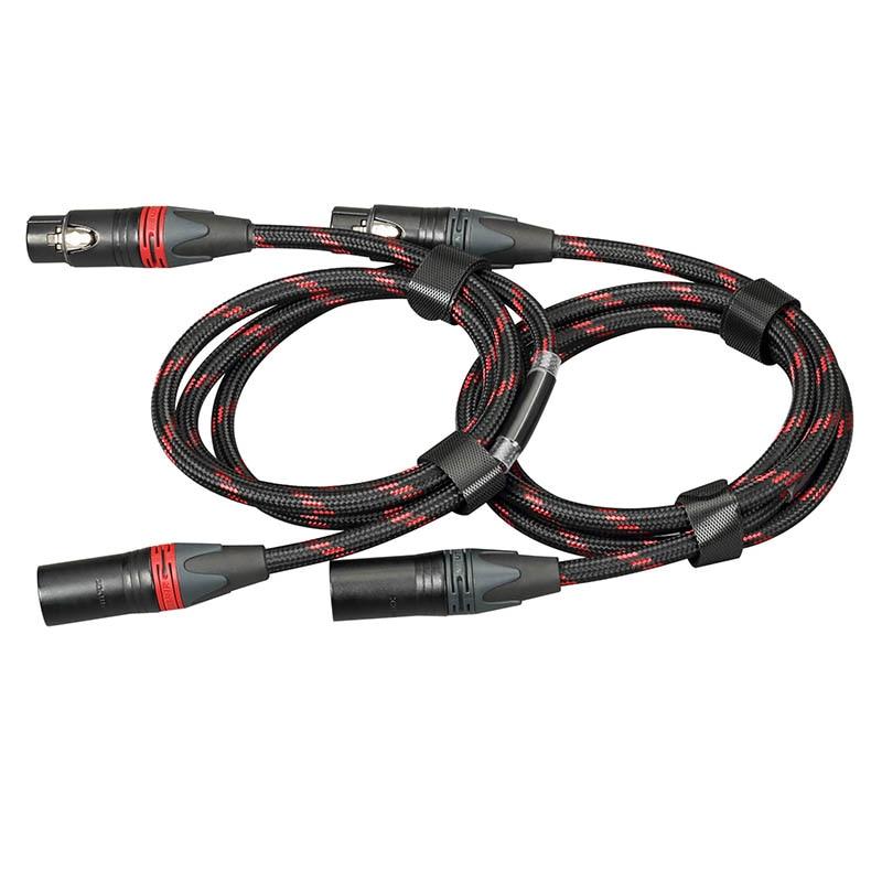 TOPPING TCX1 3 Pin Balanced XLR Copper Cable OCC - High-Quality Audio Cable for Professional Studio Equipment, Home Theater, and Audiophile Systems