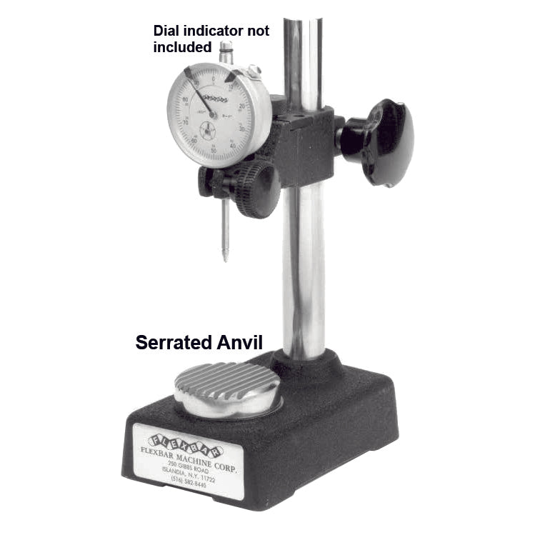 Precision Dial Gauge Stand - Heavy Duty Metal Base for Accurate Measurement | Perfect for Machining, Woodworking & Automotive Repair