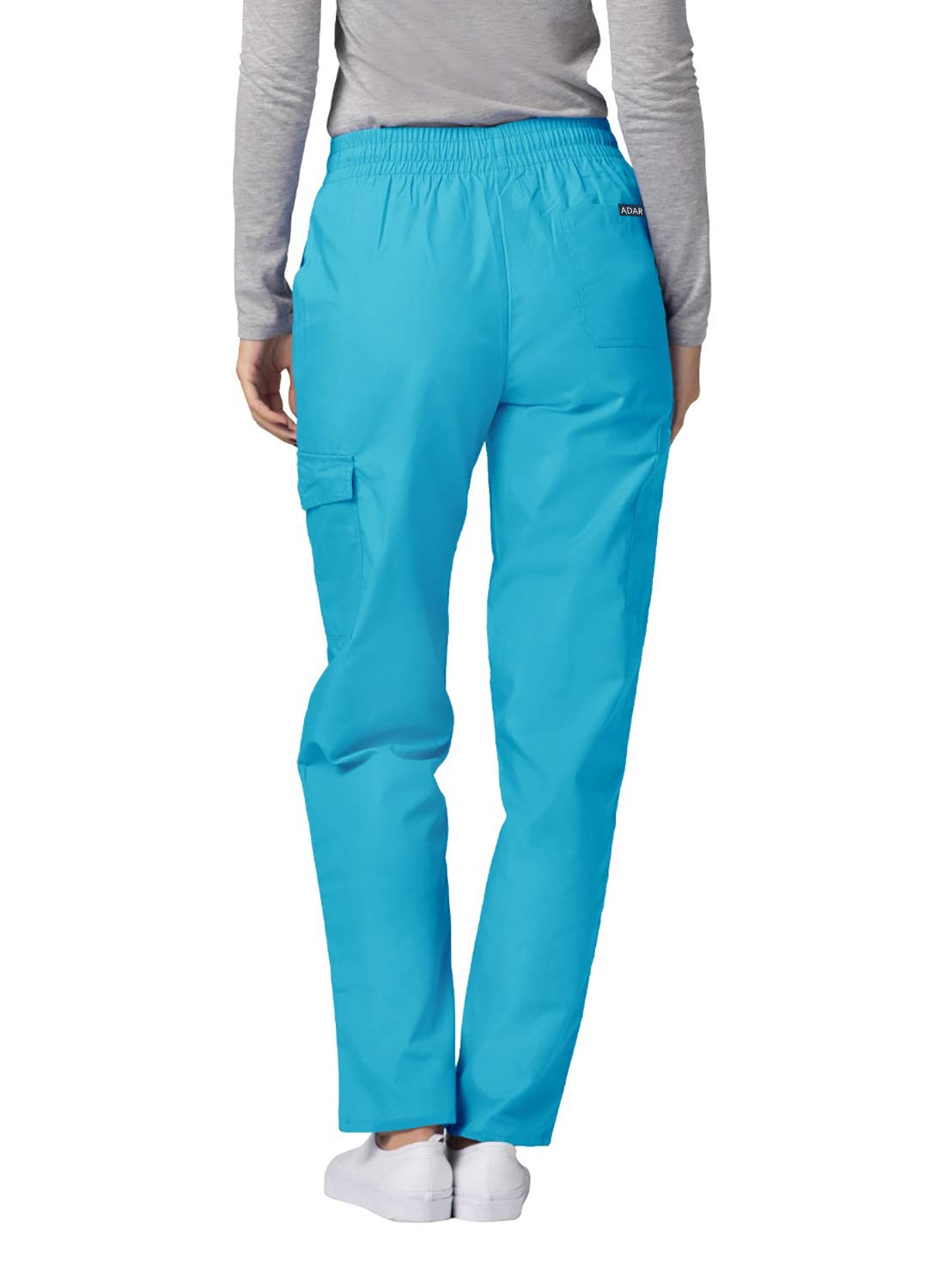 Adar Women's Universal Tapered Cargo Scrub Pants - Comfortable Medical Uniform for Nurses, Doctors & Healthcare Professionals - Perfect for Hospital Shifts, Clinical Work & Healthcare Settings