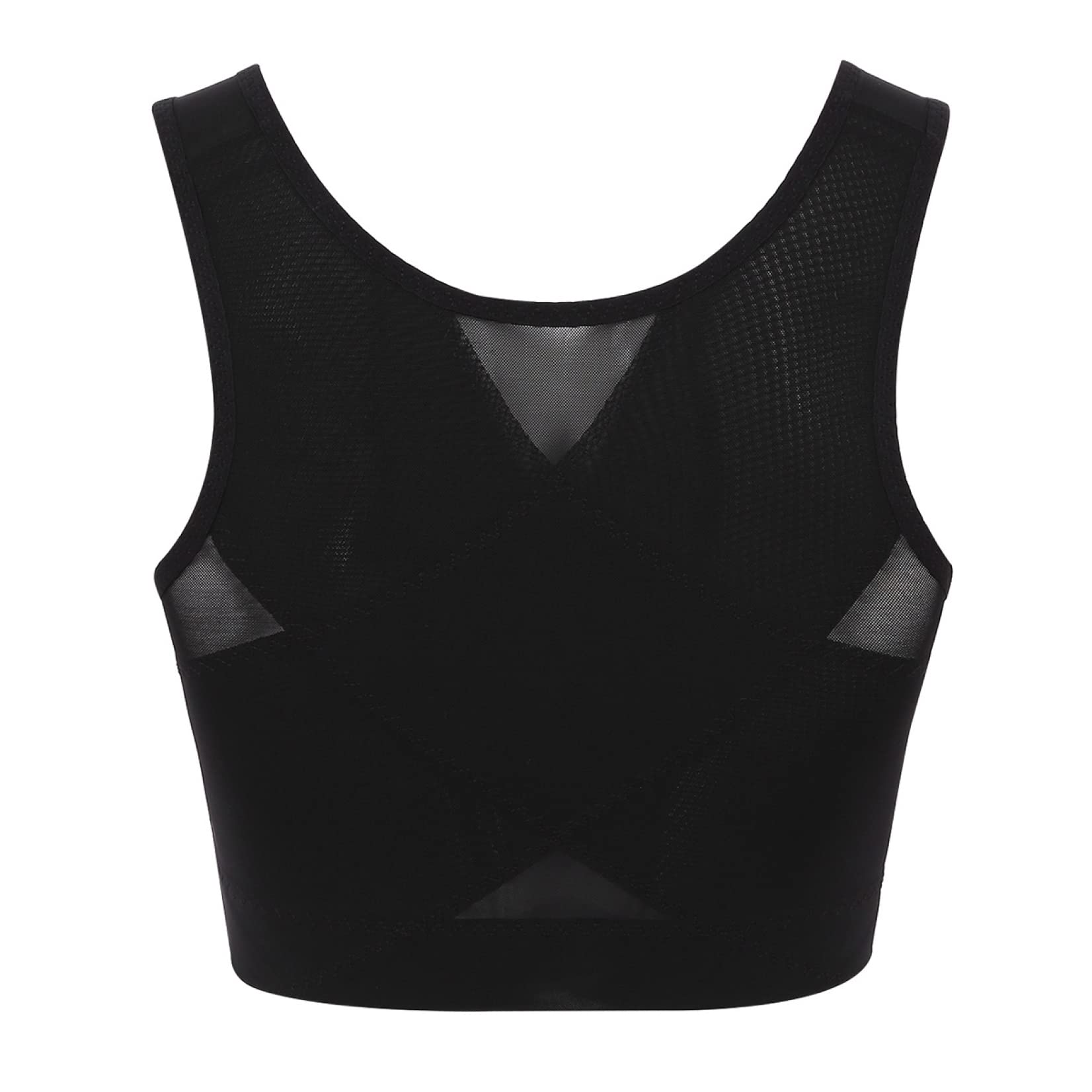 EBRICON Men's Body Shaper Compression Shirt - Slimming Vest for Chest & Tummy Control - Ideal for Gym, Workout & Everyday Wear