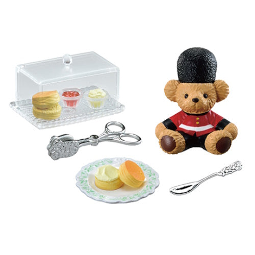 Re Ment Miniature Doll Furniture Set - Petite My Secret Tea Time Collection for Dollhouses & DIY Crafts | Perfect for Dollhouse Decor, Miniature Displays & Tea Party Scenes
