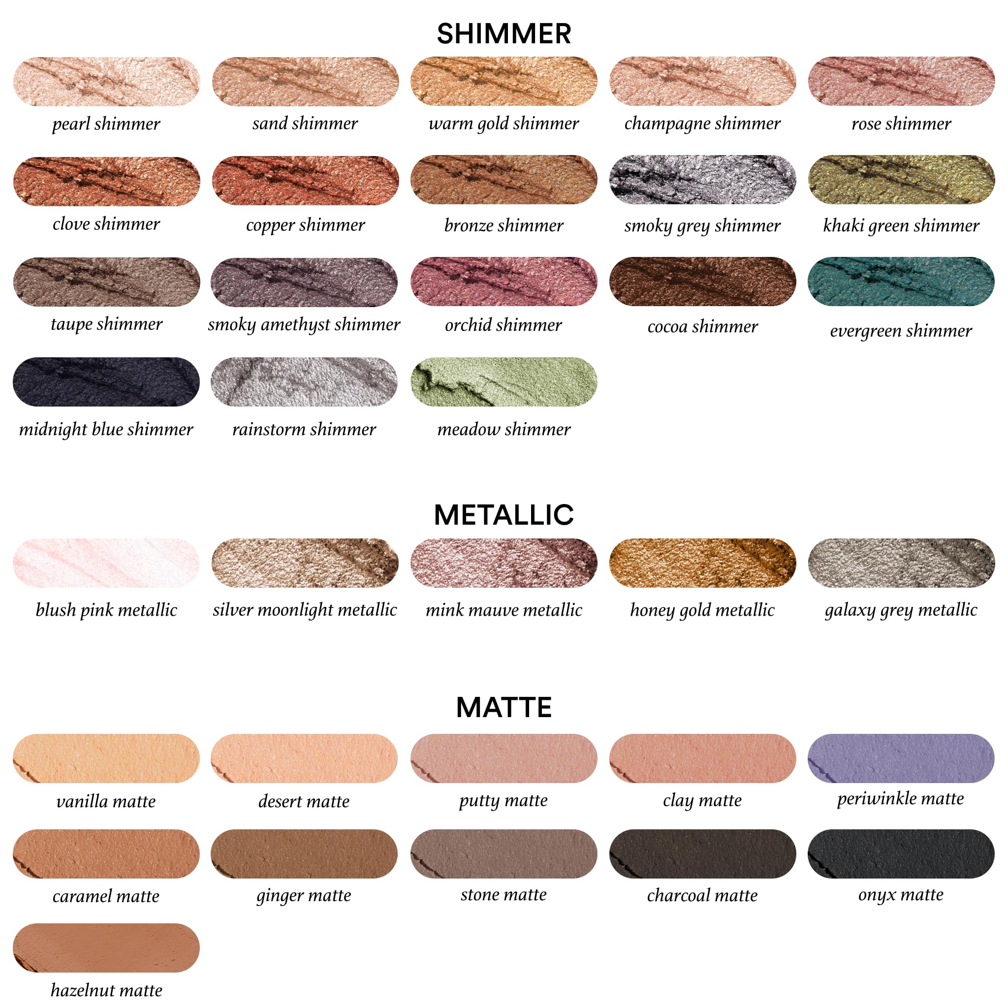 Julep Eyeshadow 101 Crème-to-Powder Waterproof Eyeshadow Stick - Rose Shimmer - Long-Lasting, Crease-Proof Cream Eyeshadow with Built-in Smudger | Perfect for Day to Night Makeup, Parties & Special Occasions