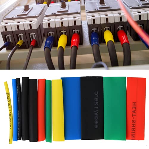 Heat Shrink Sleeve Tubing - High Temperature Waterproof Electrical Insulation & Wire Bundling Solution for DIY Projects, Automotive Wiring & Home Repairs
