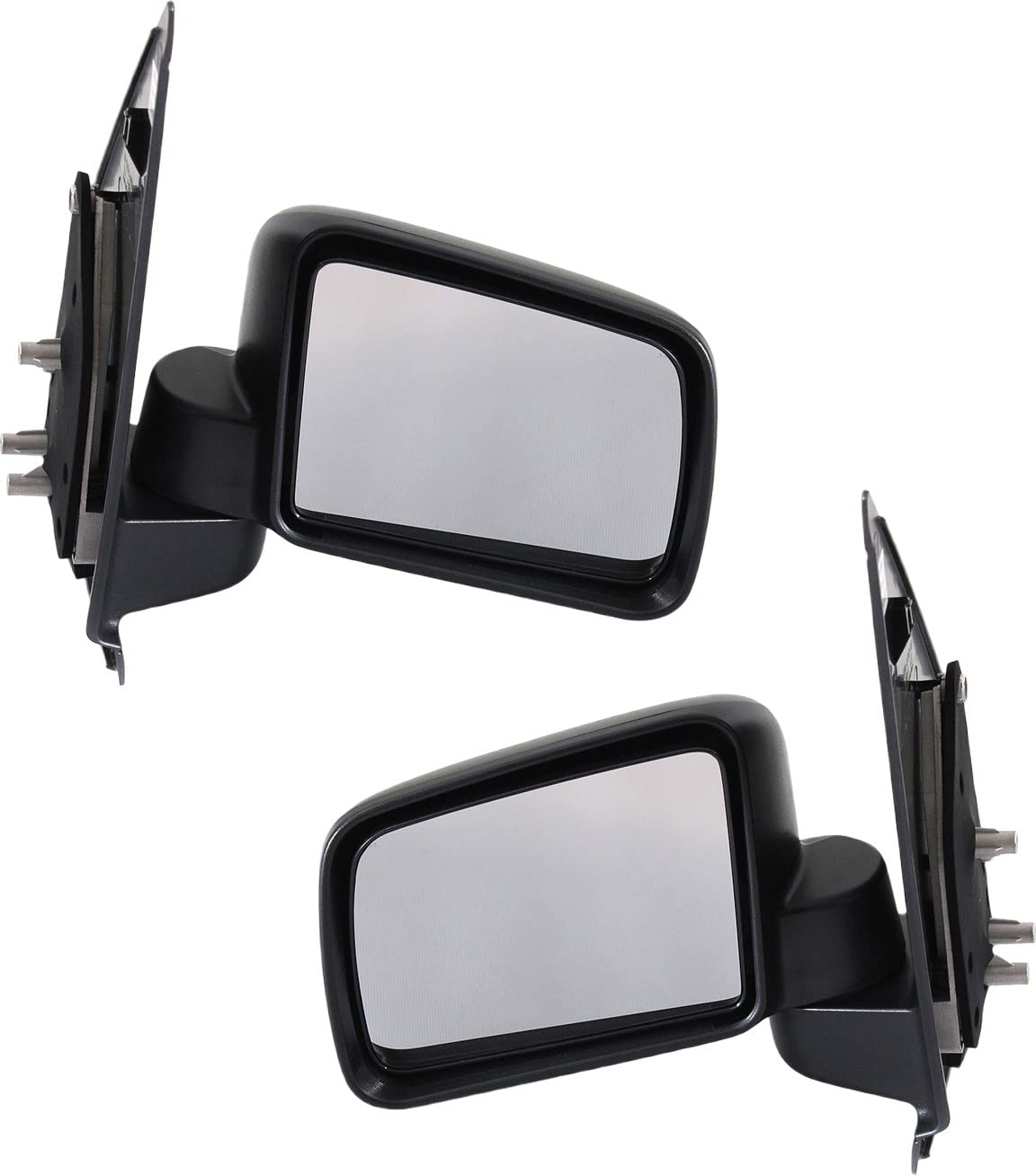Garage-Pro Driver & Passenger Side Mirrors for Ford Transit Connect 2010 - Paintable Replacement Auto Parts - Perfect for DIY Repair & Vehicle Maintenance